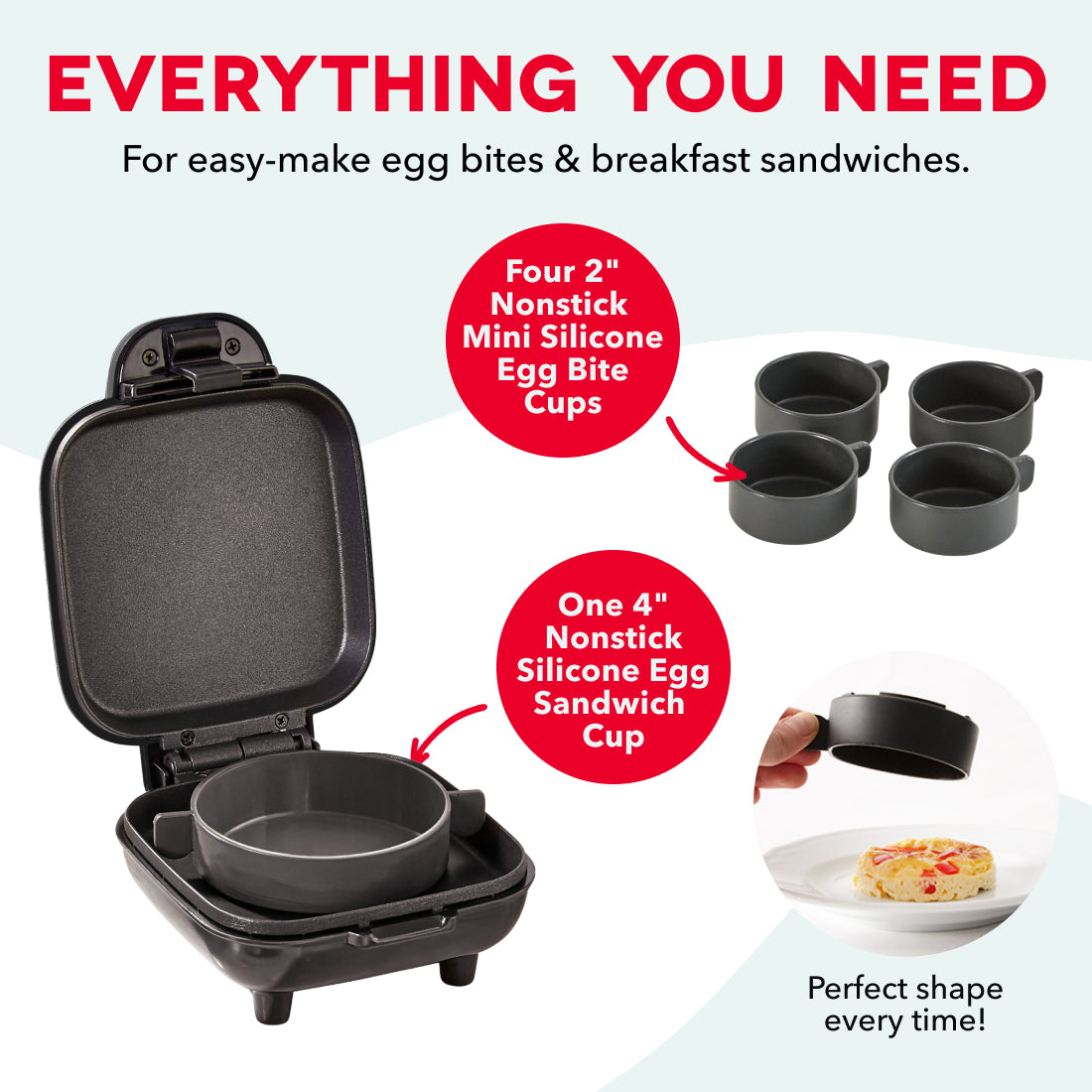 Deluxe Egg Bite Maker egg-cookers Dash