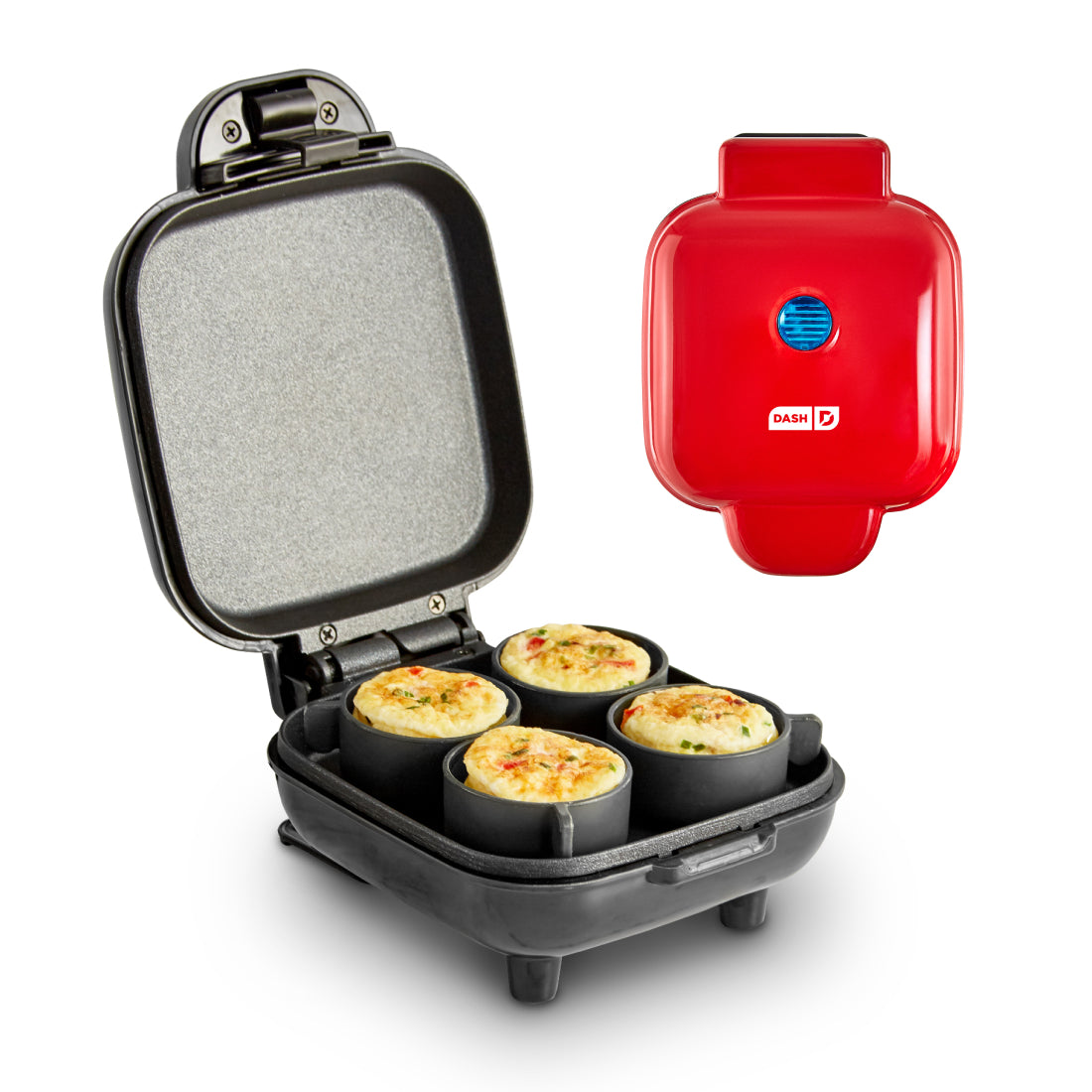 Deluxe Egg Bite Maker egg-cookers Dash Red