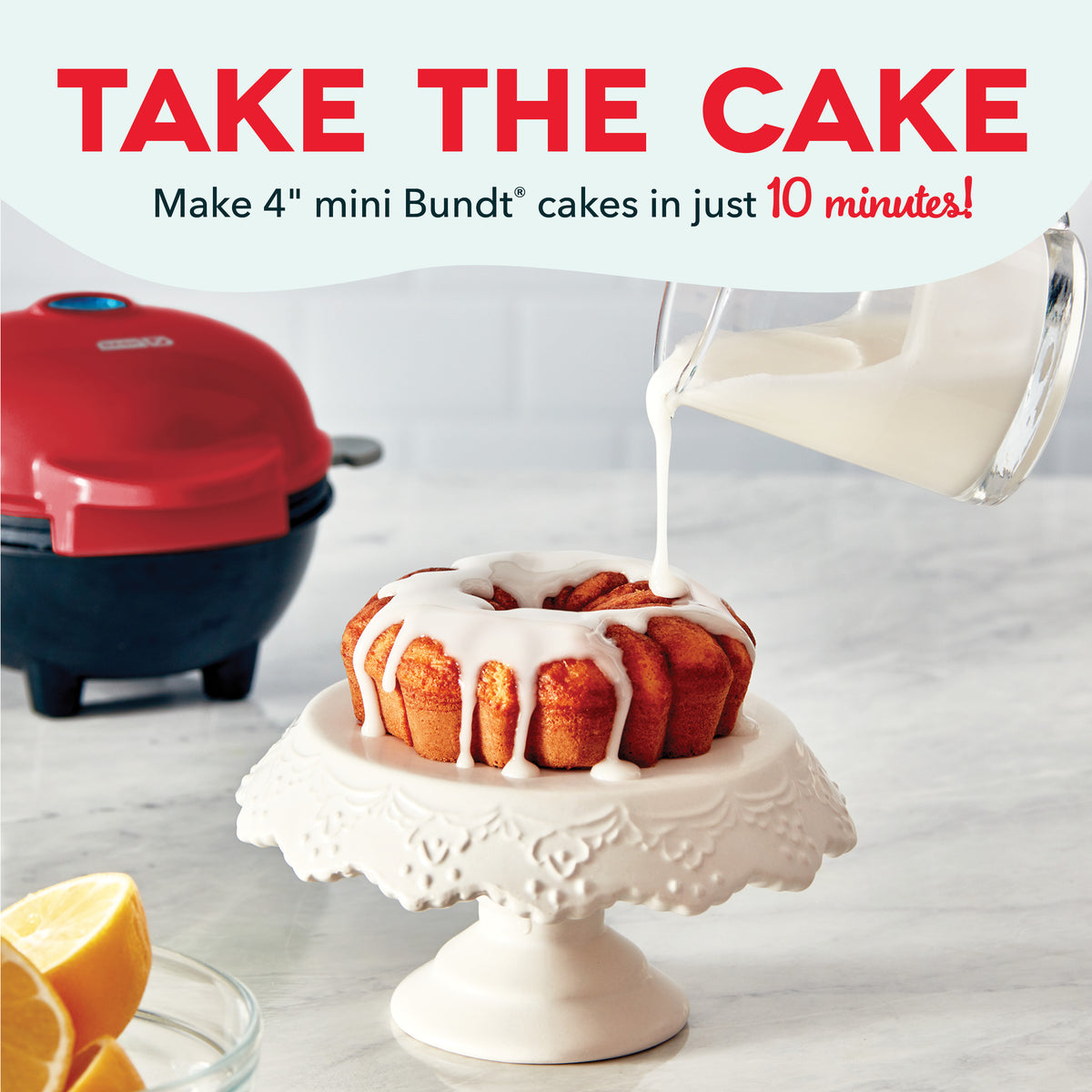 Mini Bundt® Cake Maker mini makers Dash