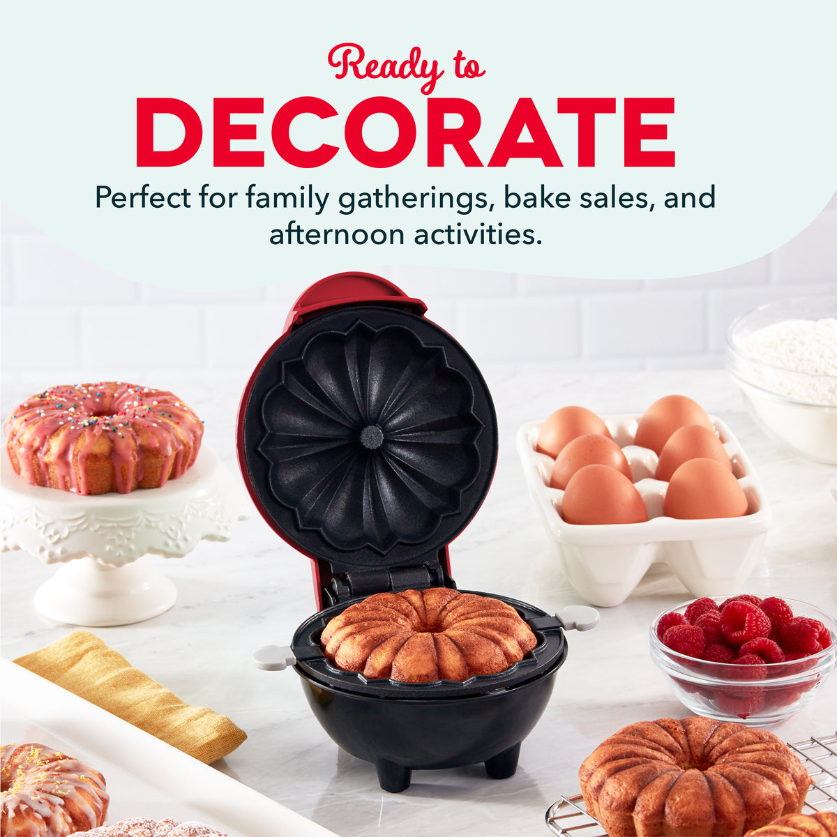 Mini Bundt® Cake Maker mini makers Dash