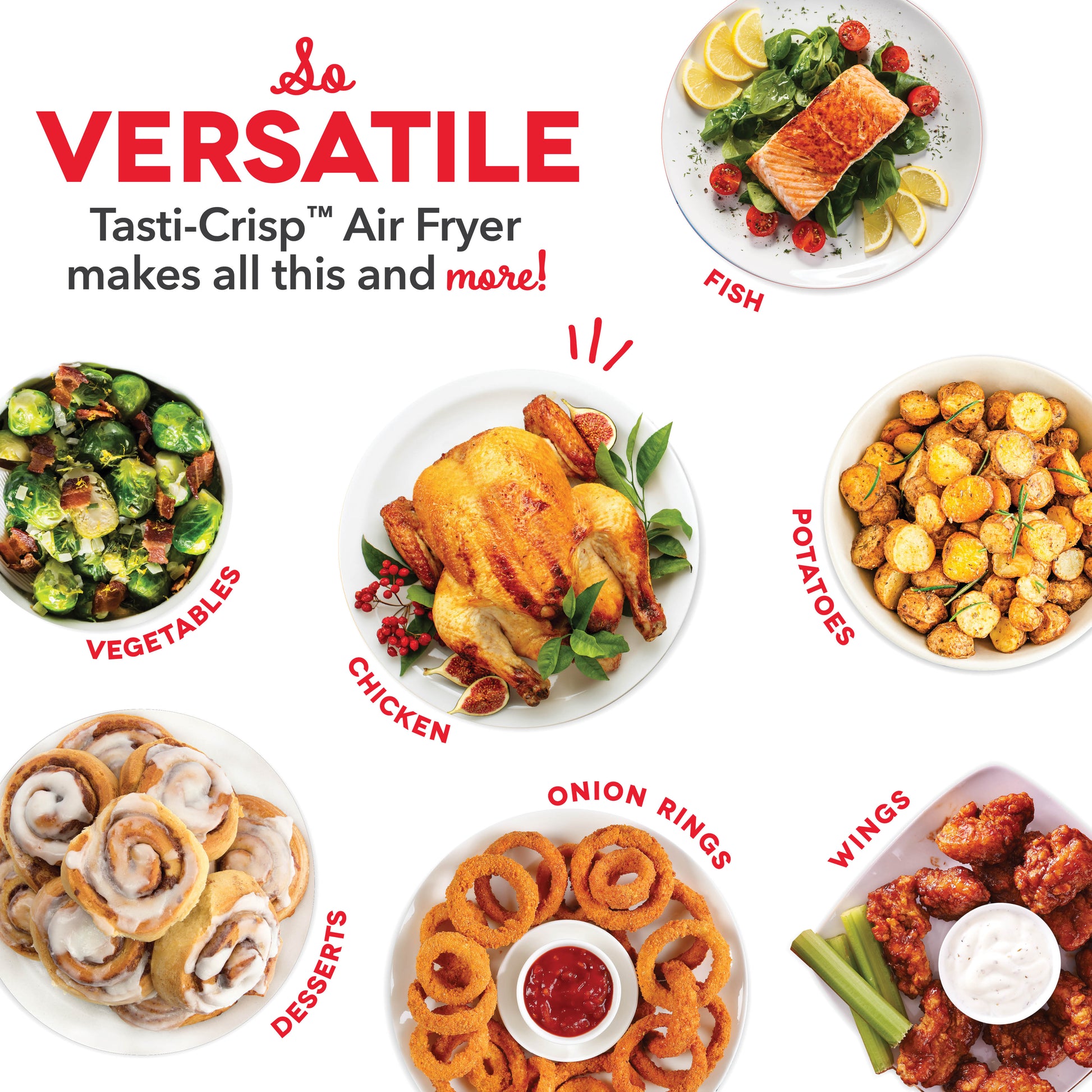 Tasti-Crisp™ Air Fryer 2.6Qt. Air Fryer Dash   