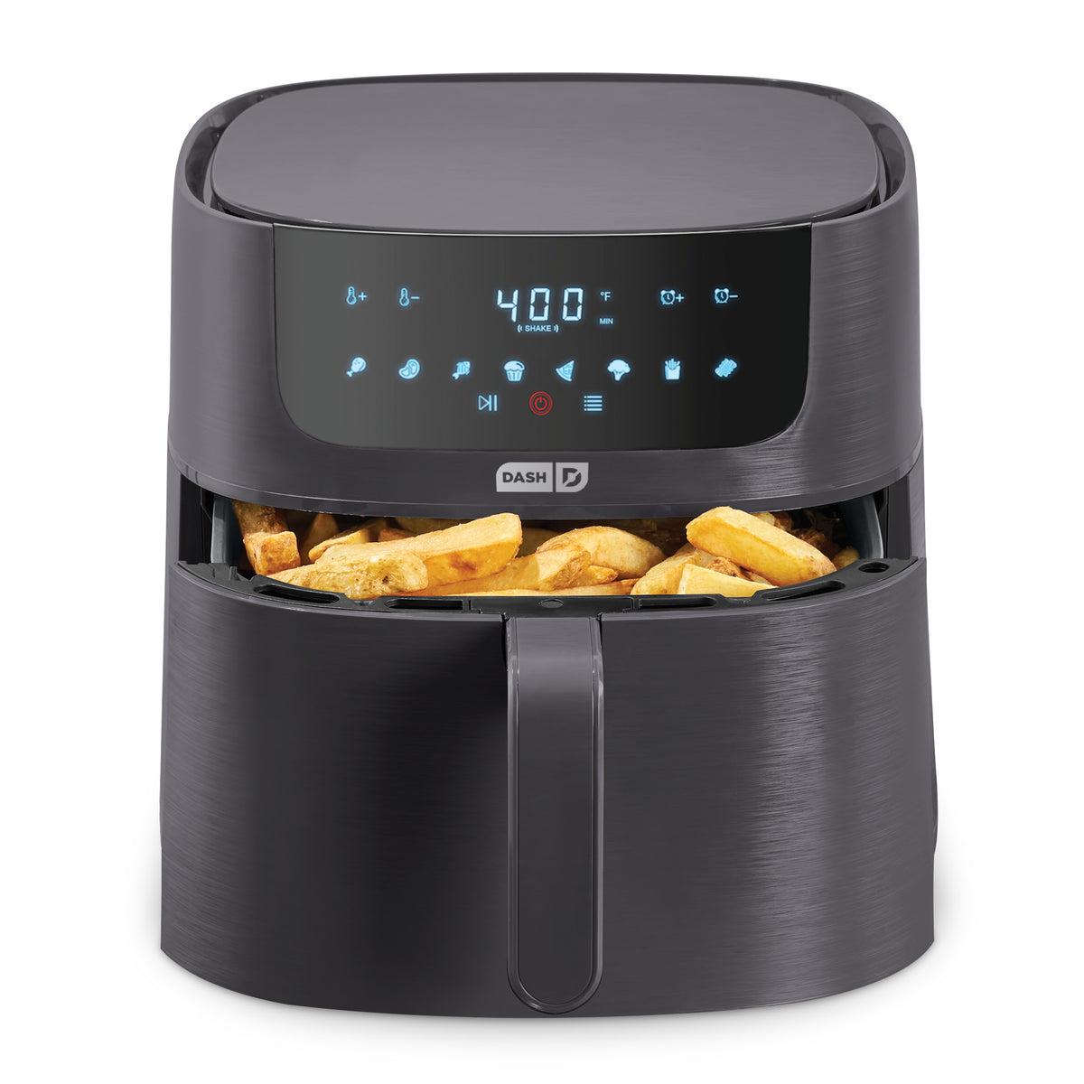 Tasti-Crisp™ 8QT Max Pro Ceramic Air Fryer Air Fryer Dash Forged Iron