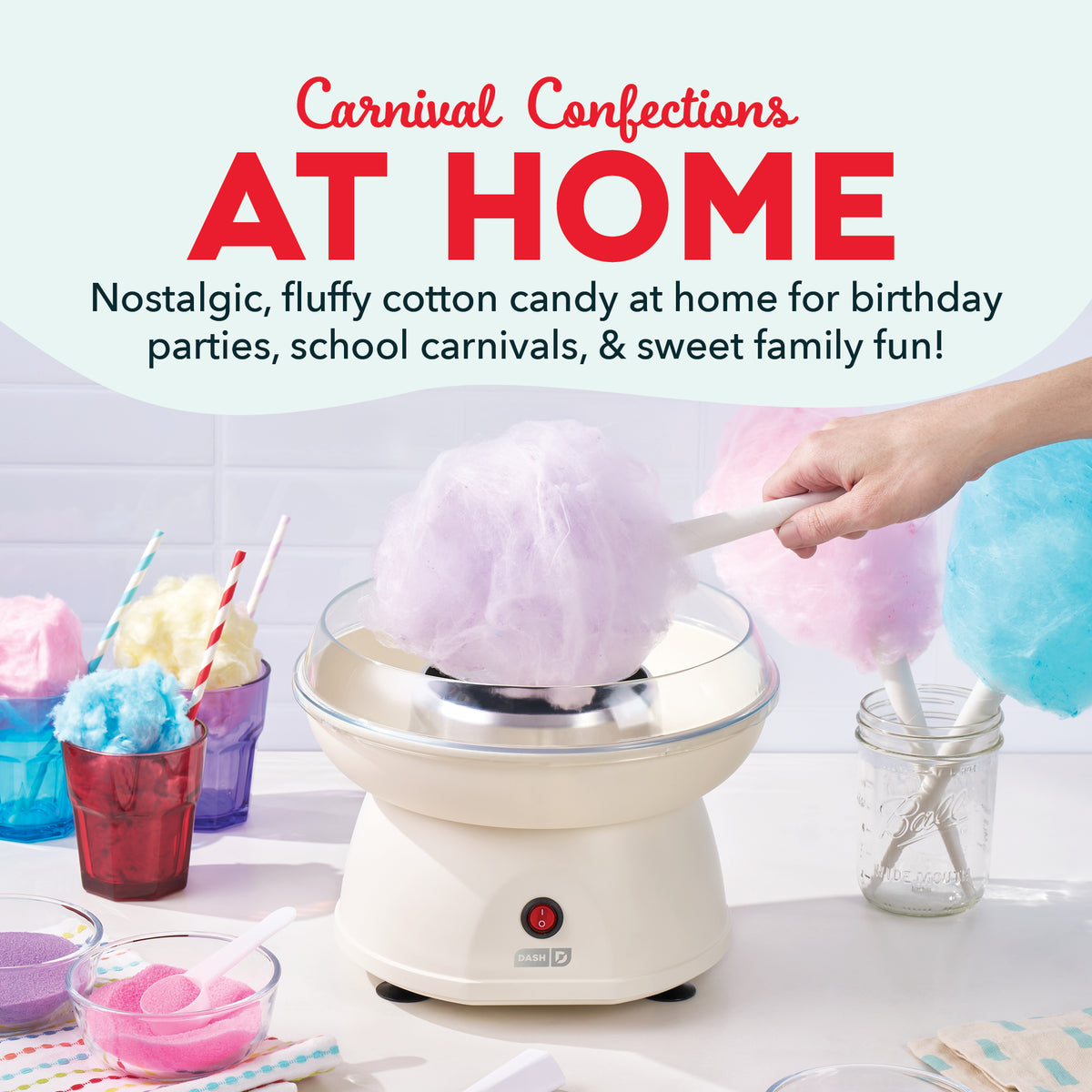 Cotton Candy Maker Dessert Dash