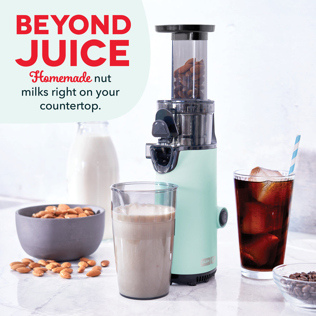 Compact Cold Press Power Juicer Juicers Dash