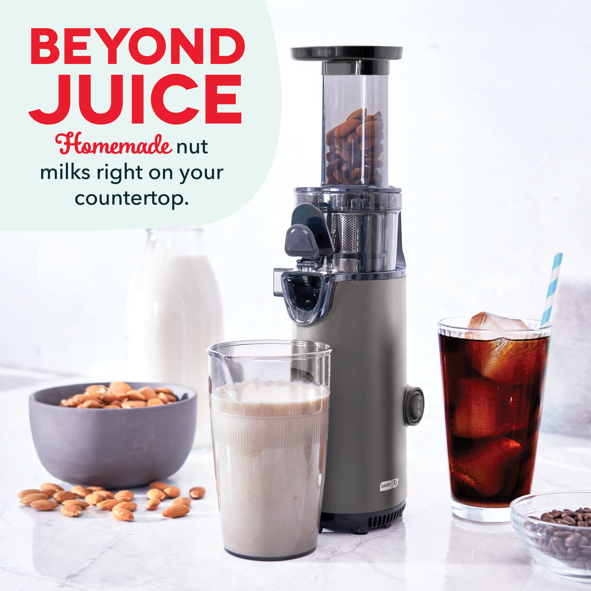 Compact Cold Press Power Juicer Juicers Dash