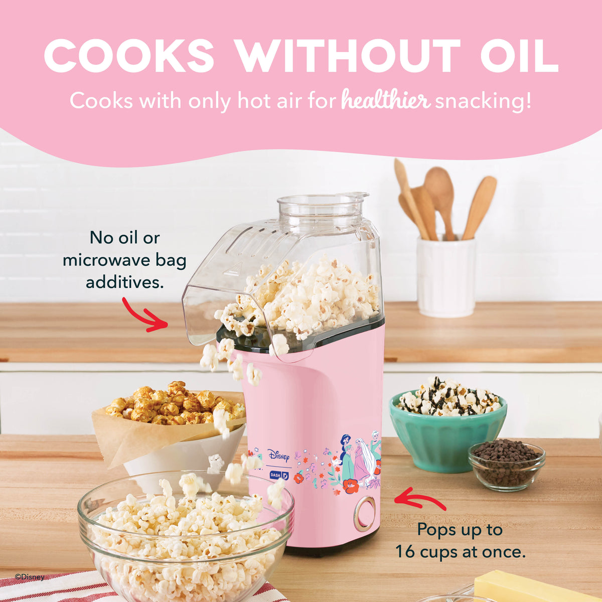 Fresh Pop Popcorn Maker Popcorn Makers Disney | Dash
