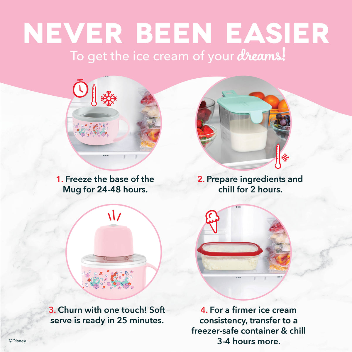 My Mug Ice Cream Maker Ice Cream Makers Disney | Dash
