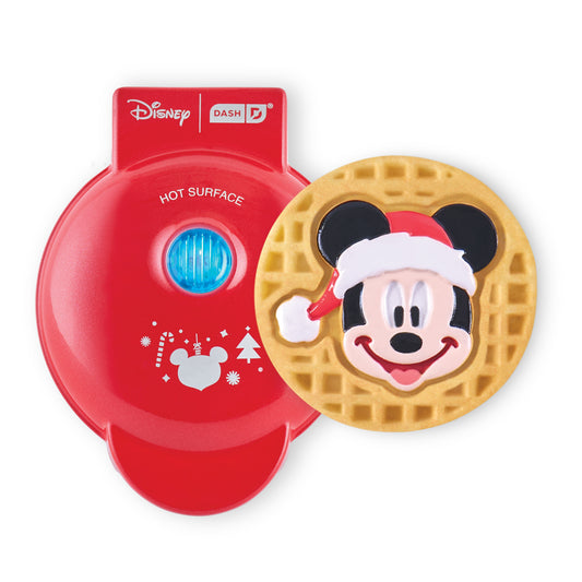 Mickey Mouse Santa Mini Waffle Maker mini makers Disney | Dash