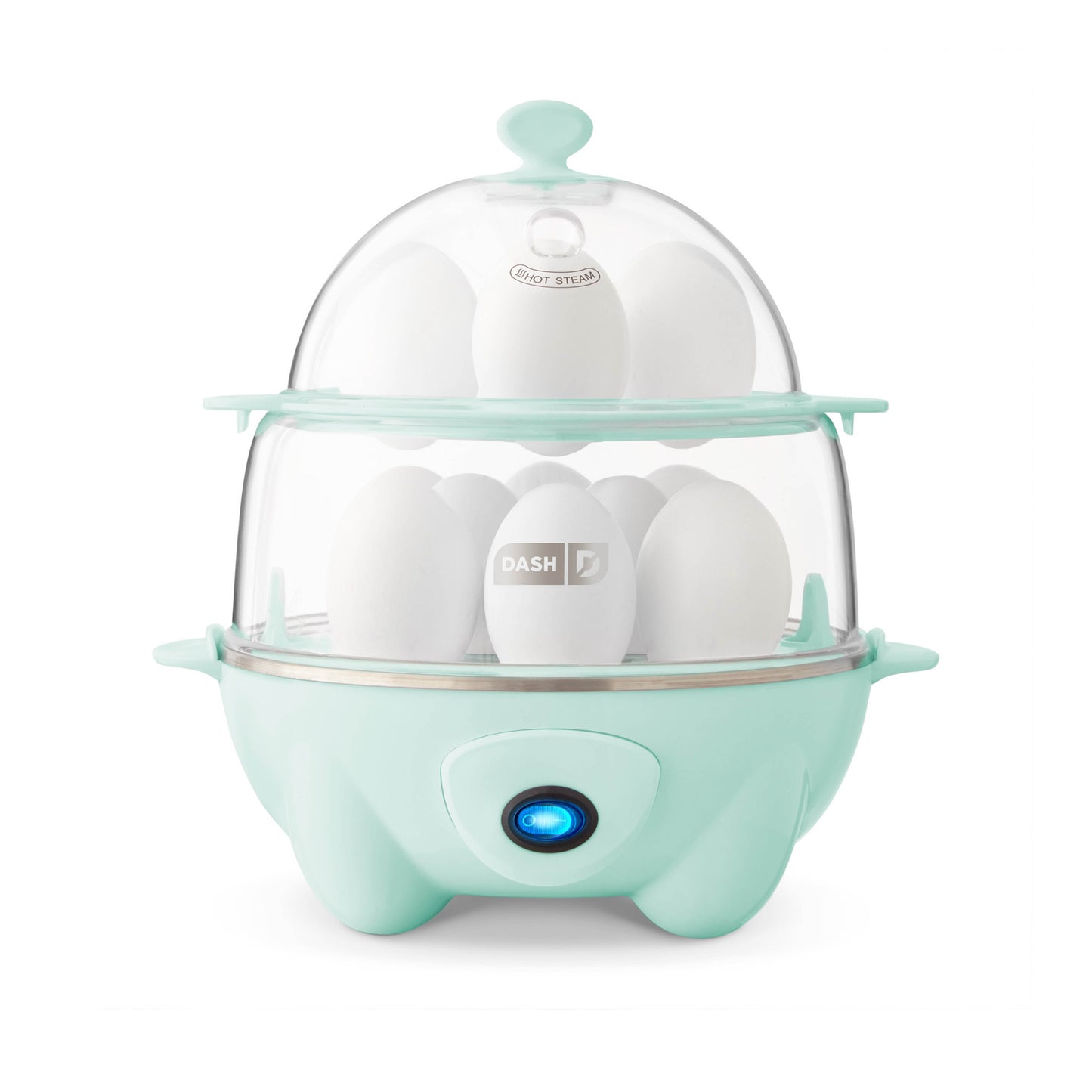 Deluxe Egg Cooker egg-cookers Dash Aqua  