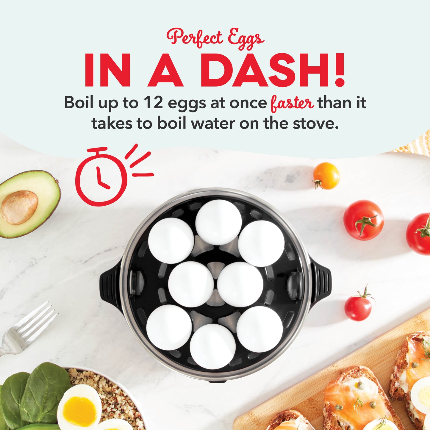 Deluxe Egg Cooker egg-cookers Dash   