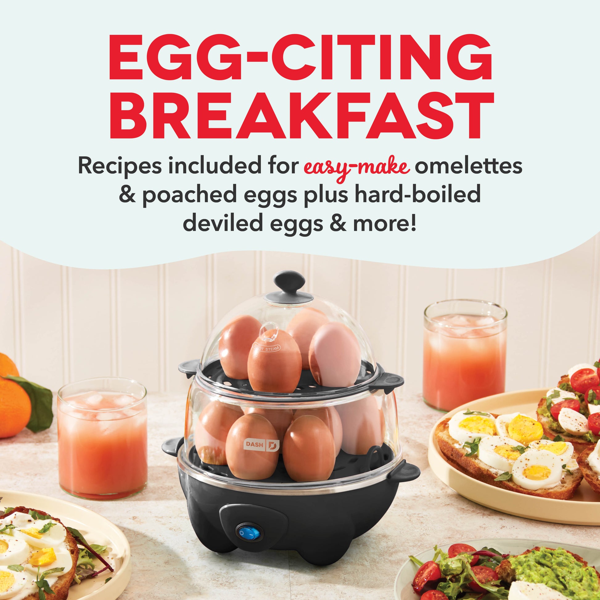 Deluxe Egg Cooker egg-cookers Dash   