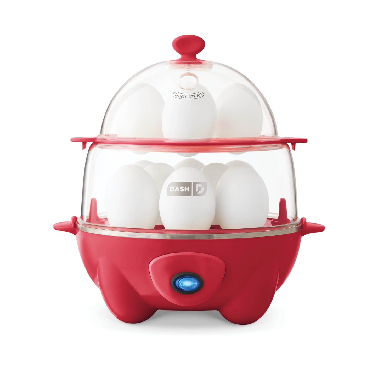 Deluxe Egg Cooker egg-cookers Dash Red  