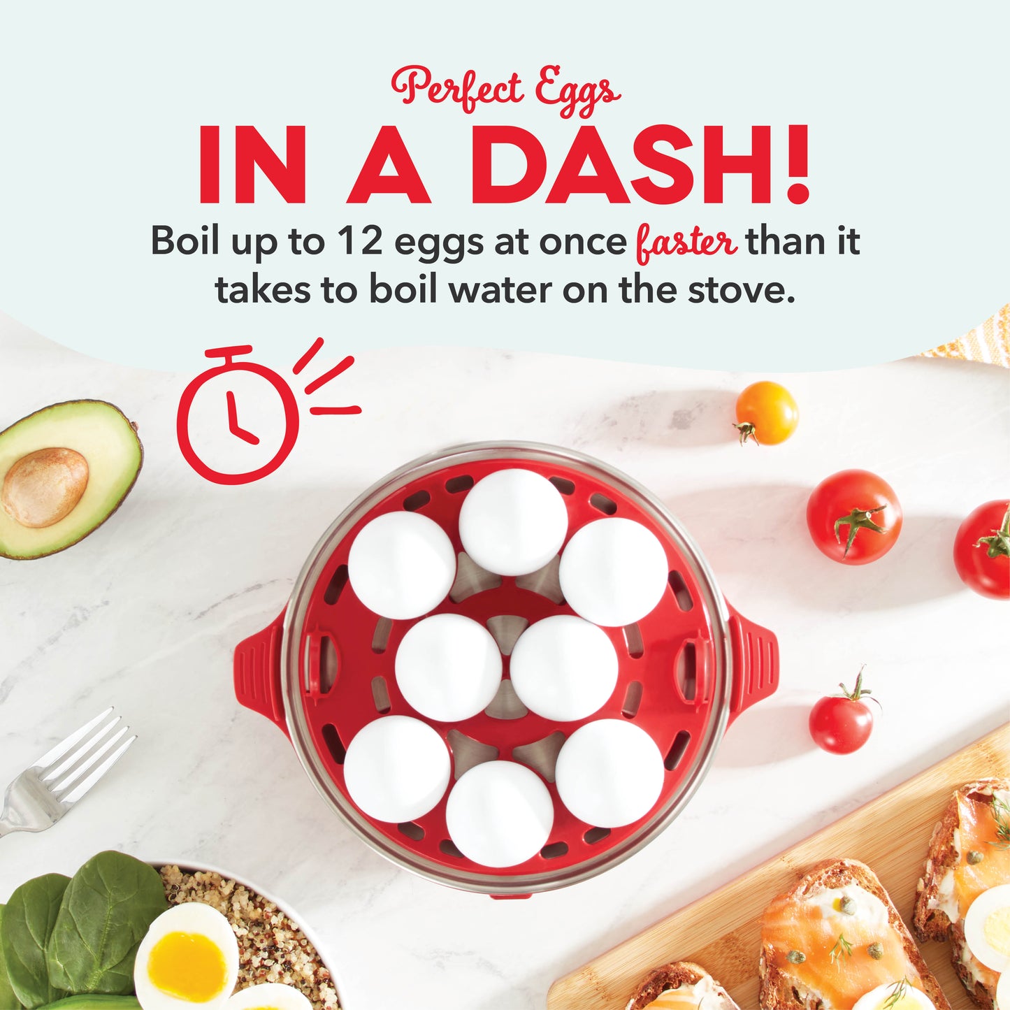 Deluxe Egg Cooker egg-cookers Dash   