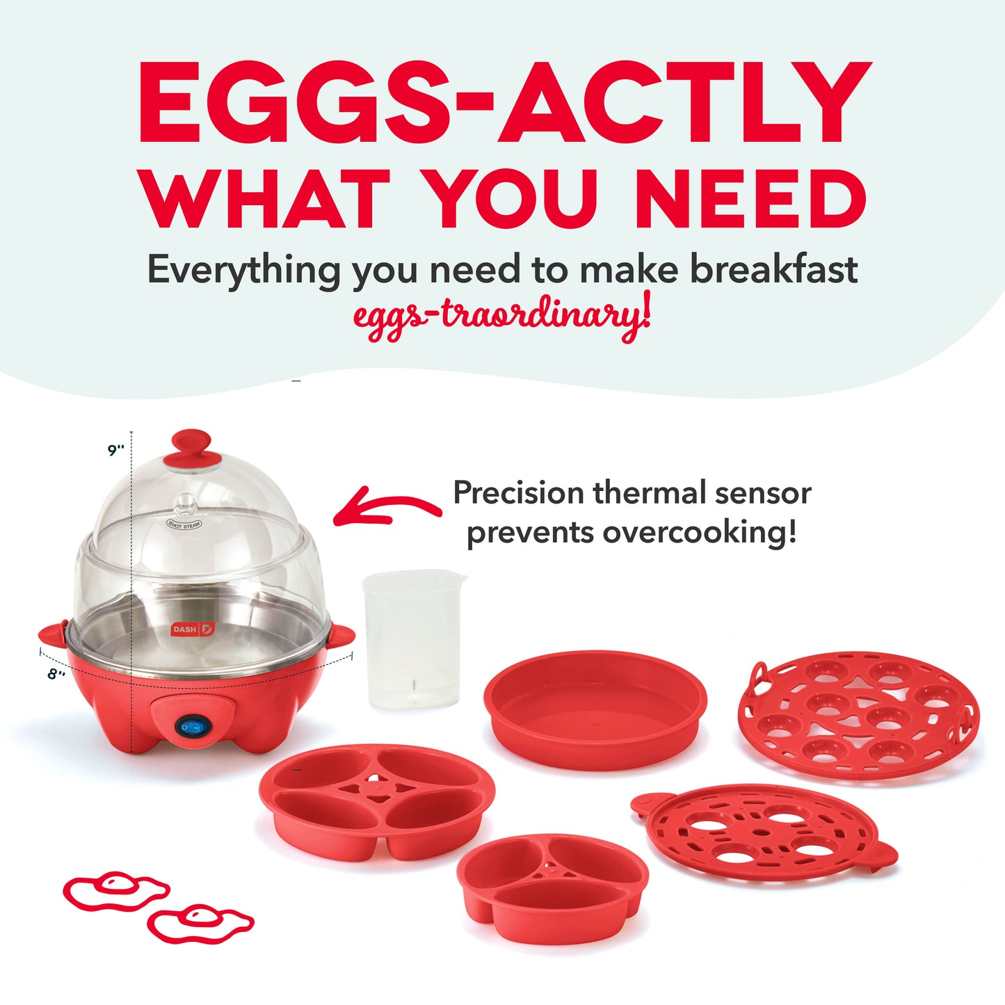 Deluxe Egg Cooker egg-cookers Dash   