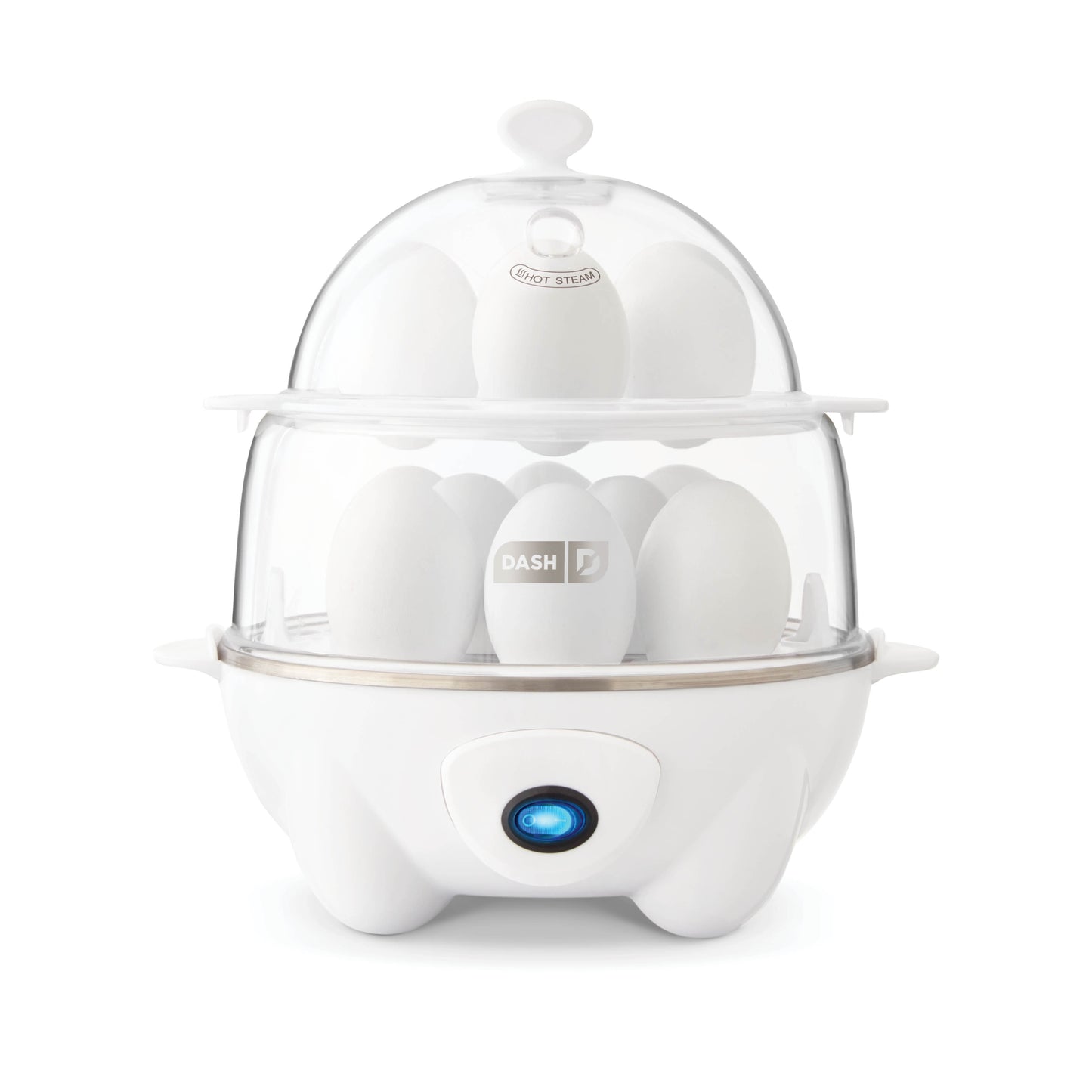 Deluxe Egg Cooker egg-cookers Dash White  