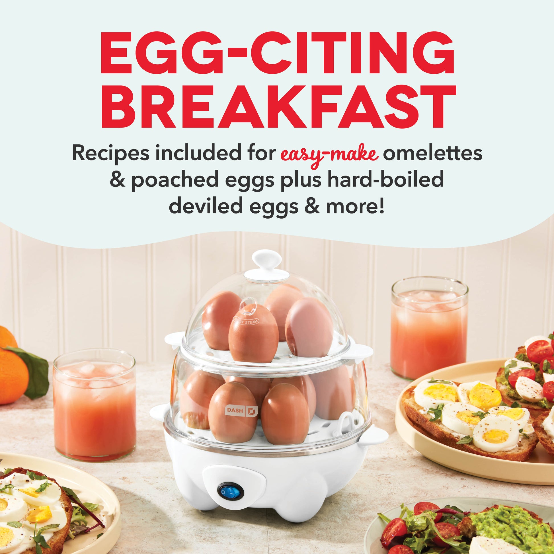 Deluxe Egg Cooker egg-cookers Dash   