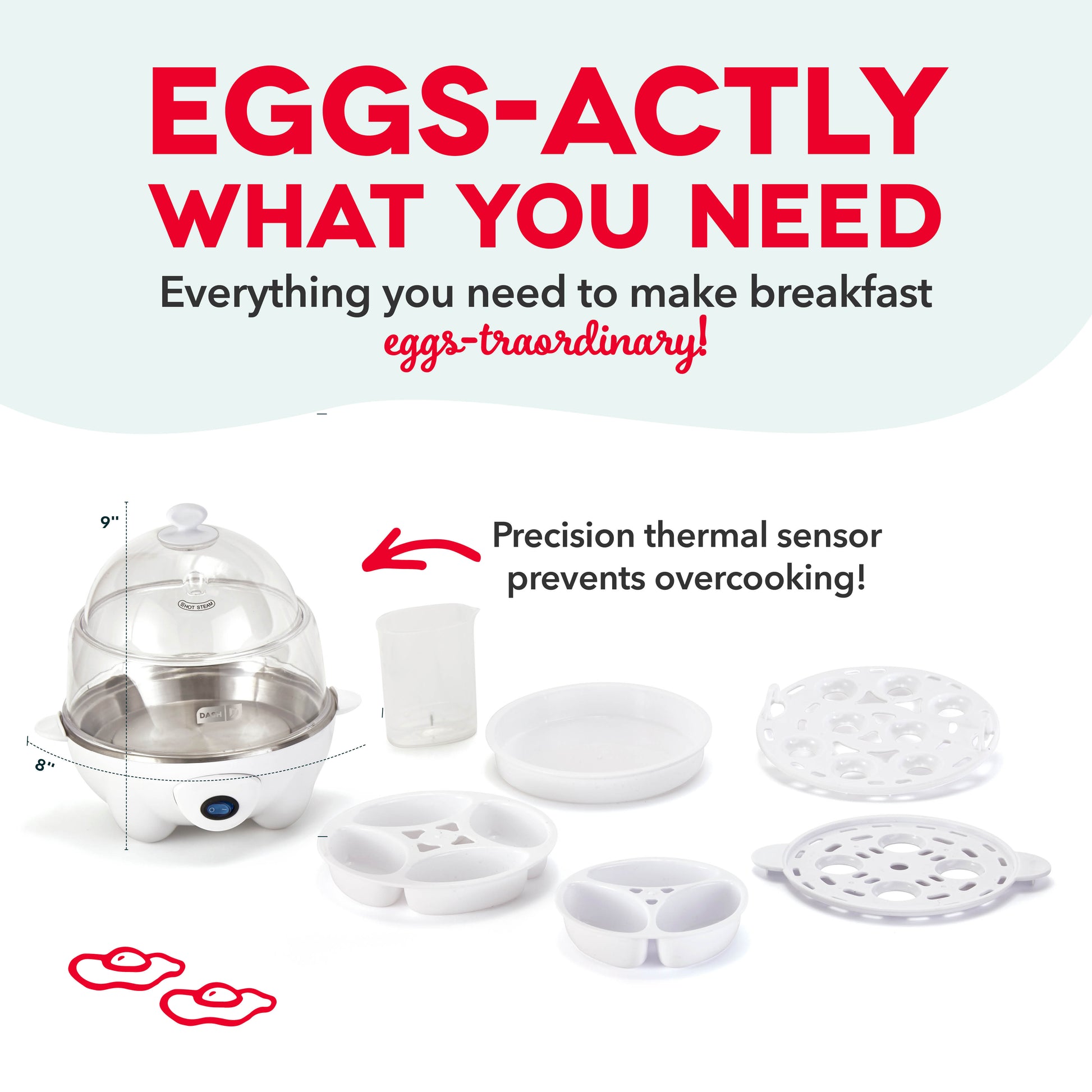 Deluxe Egg Cooker egg-cookers Dash   