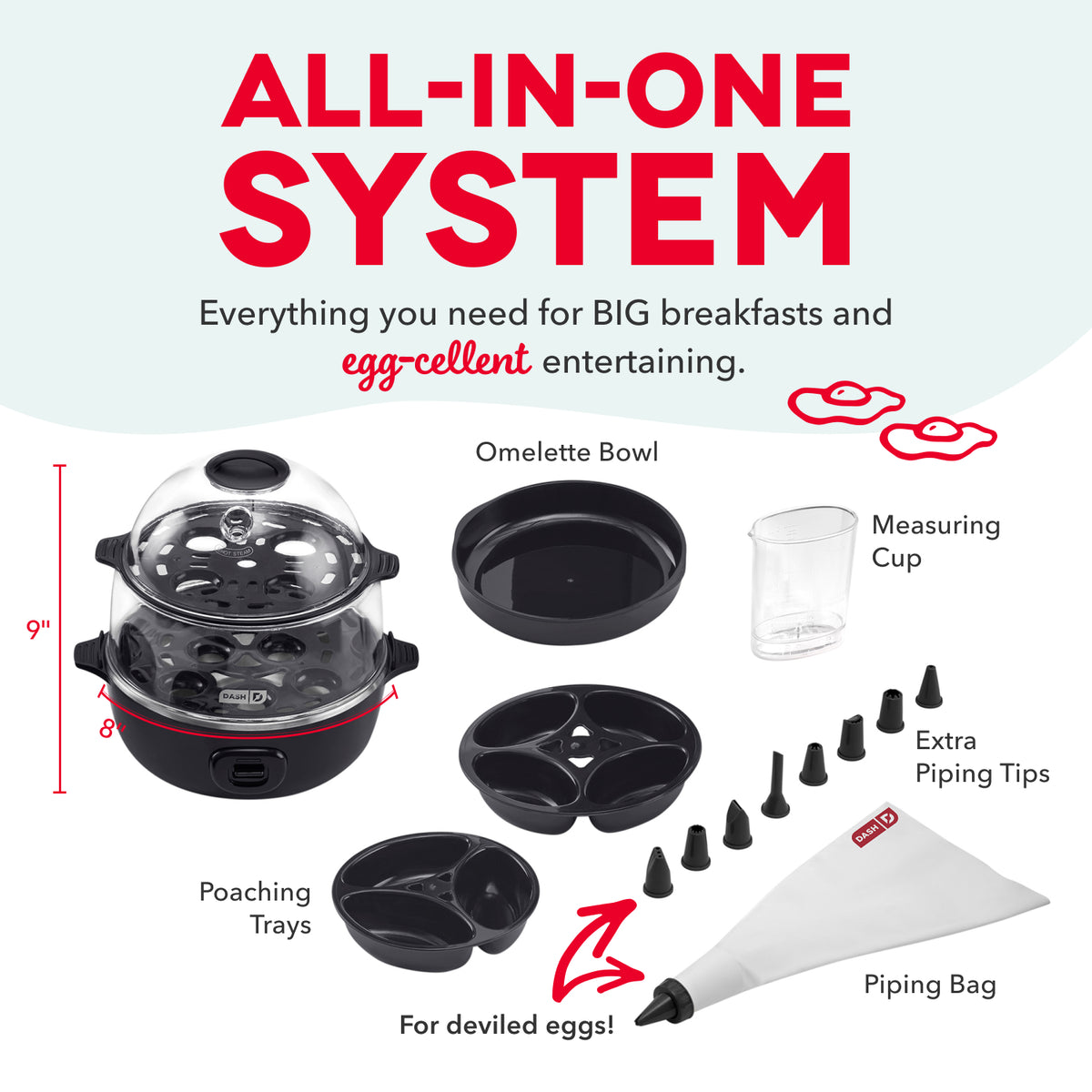16pc Egg Cooker egg-cookers Dash