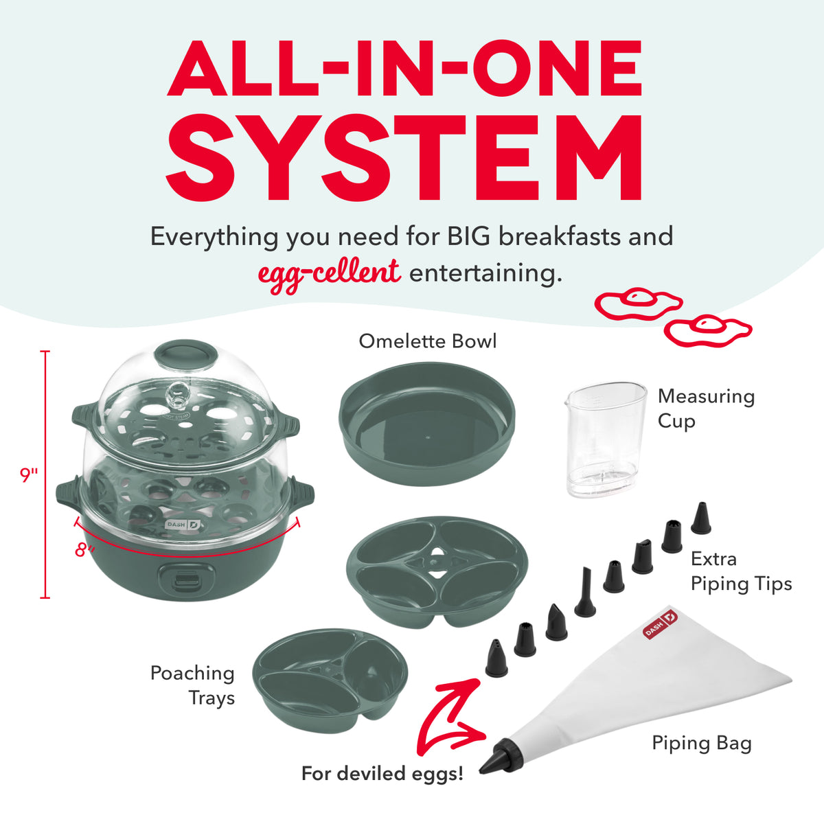 16pc Egg Cooker egg-cookers Dash