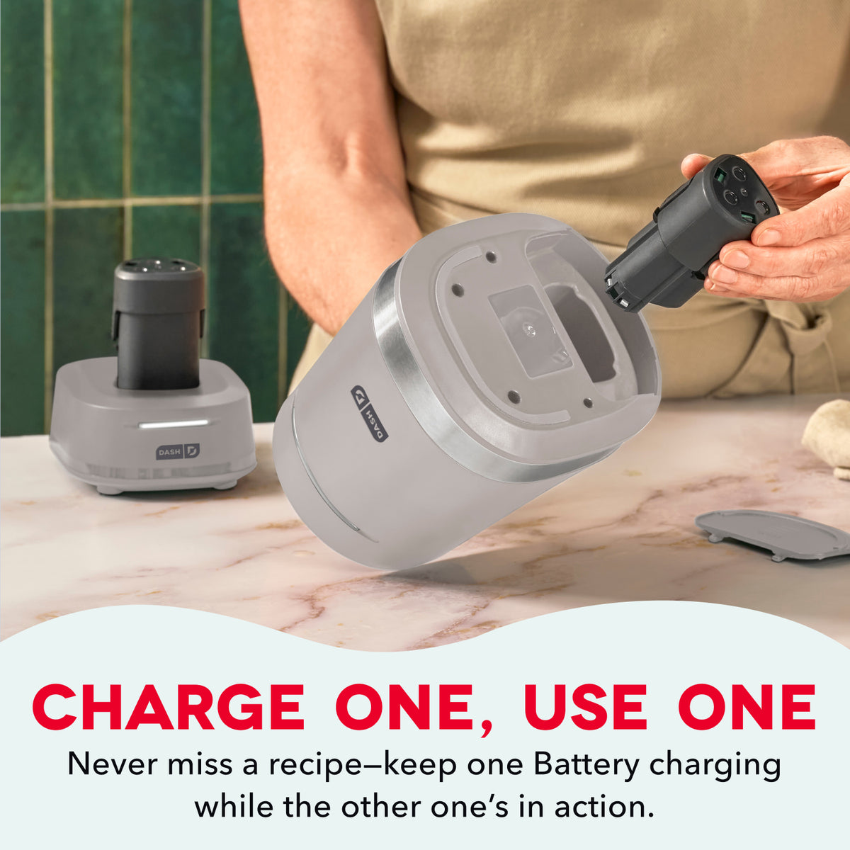 Cordless Lithium-Ion Battery Parts & Accessories Dash