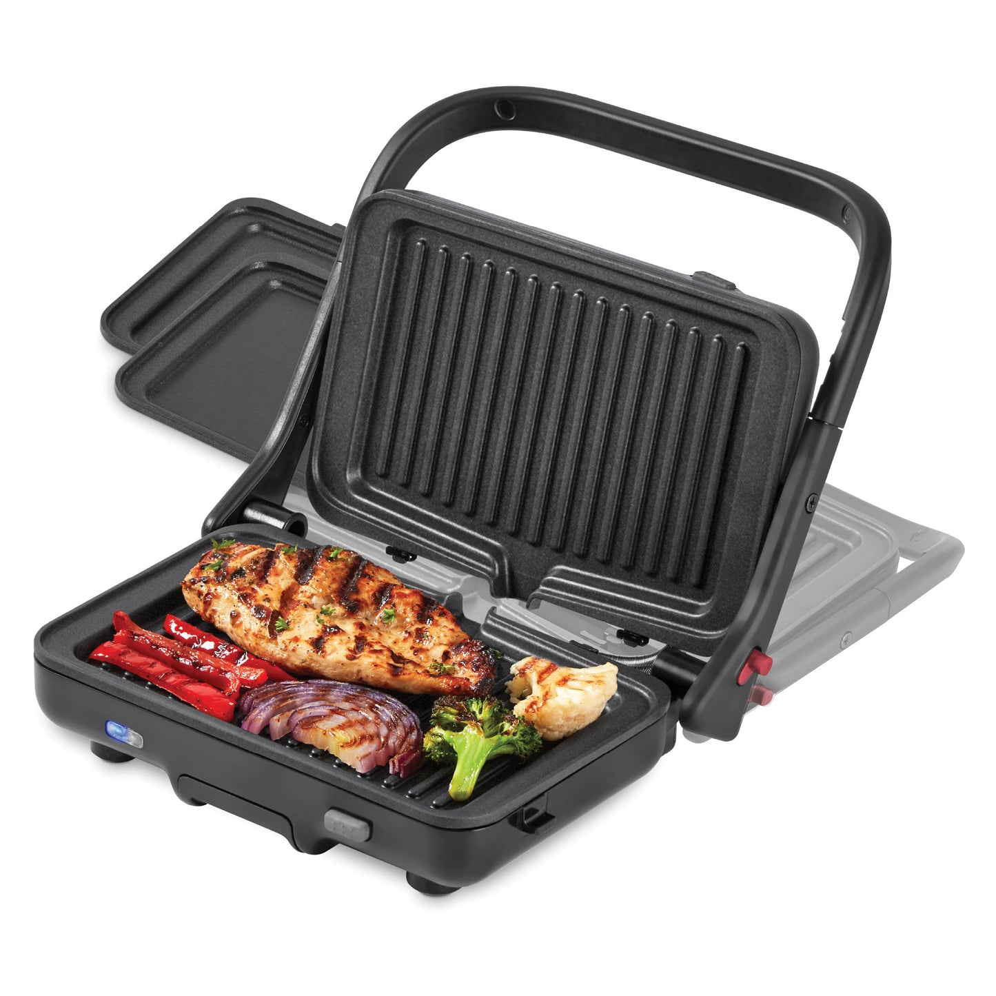 MultiMaker™ Flex Press Grill System: Grill & Griddle Griddles and Panini Presses Dash Forged Iron  