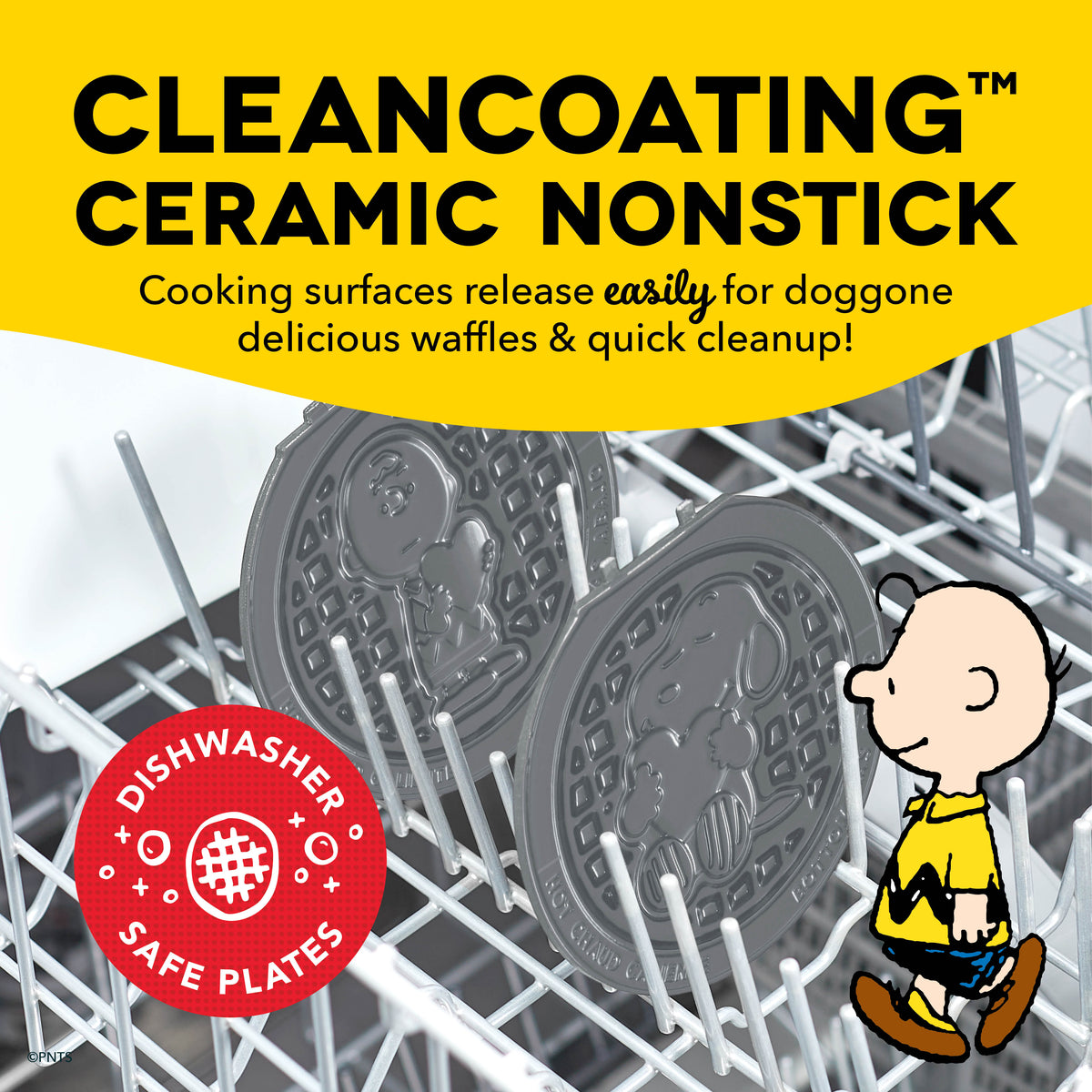 Peanuts® MultiMaker® Removable Plate Sets mini makers Dash