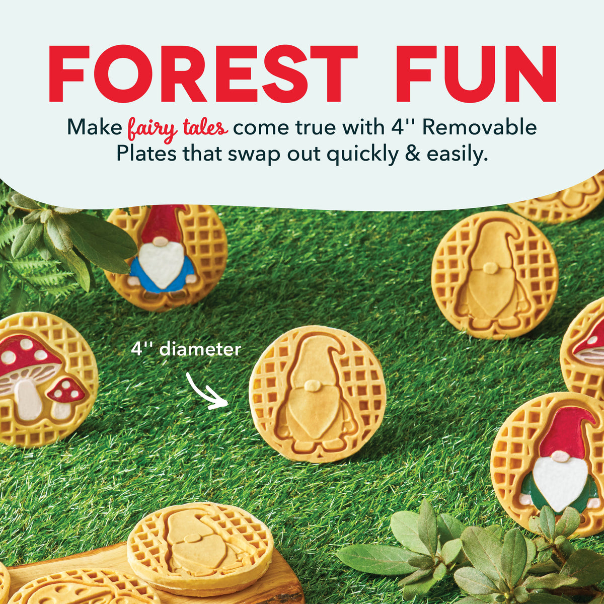 MultiMaker® Mini System: Removable Plate Sets mini makers Dash
