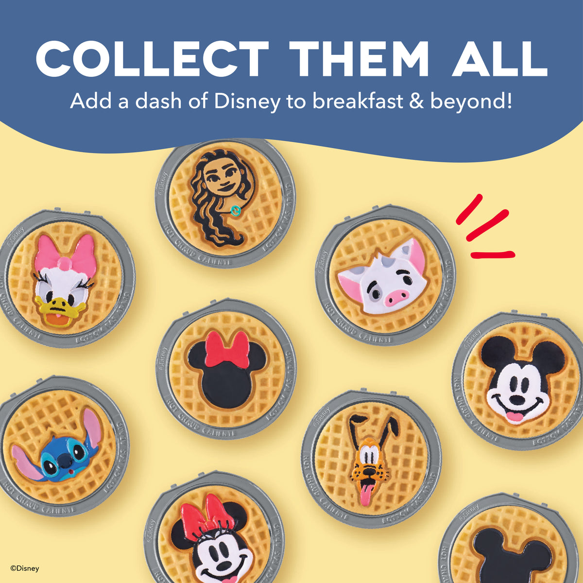 MultiMaker® Mini System: Removable Plate Sets mini makers Disney | Dash