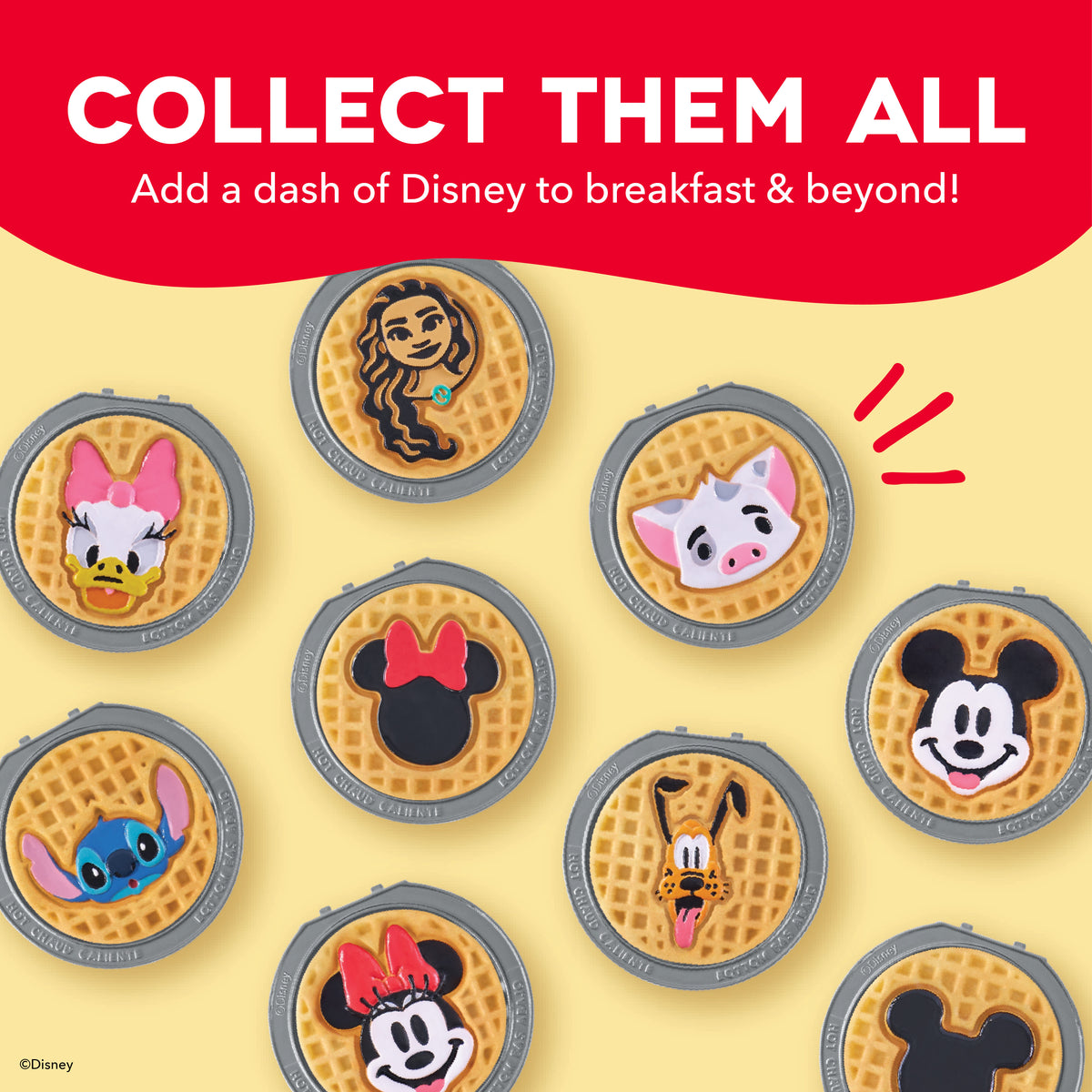 MultiMaker® Mini System: Removable Plate Sets mini makers Disney | Dash