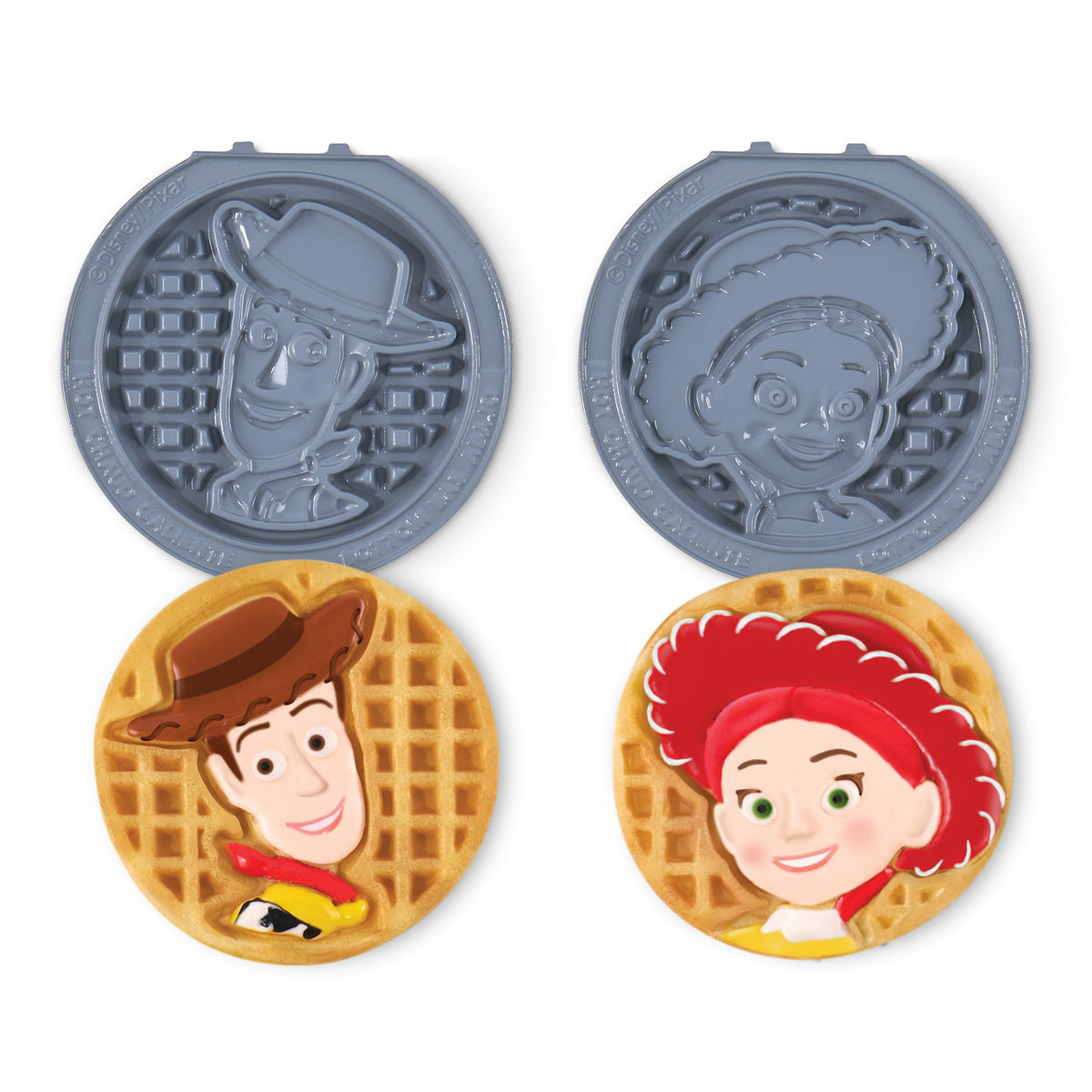 MultiMaker® Mini System: Removable Plate Sets mini makers Disney | Dash Woody & Jessie