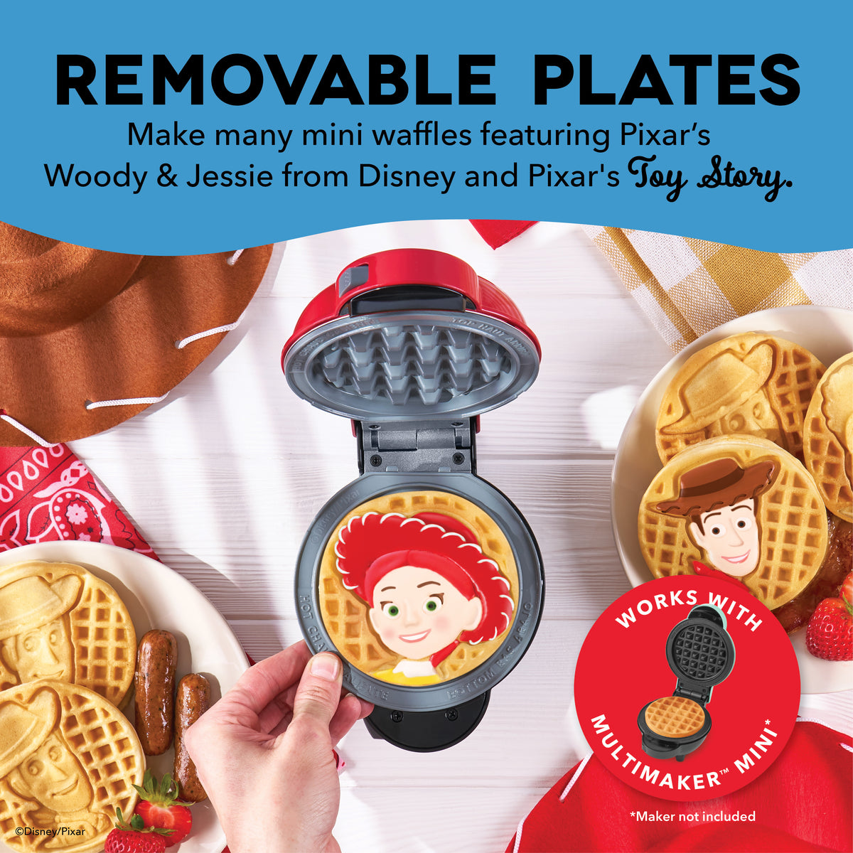 MultiMaker® Mini System: Removable Plate Sets mini makers Disney | Dash