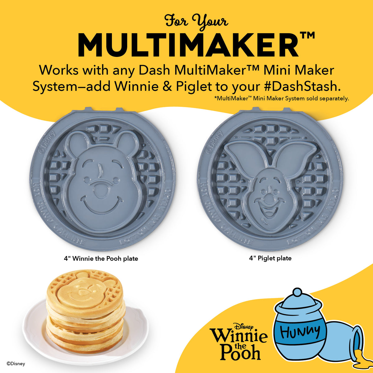 MultiMaker® Mini System: Removable Plate Sets mini makers Disney | Dash
