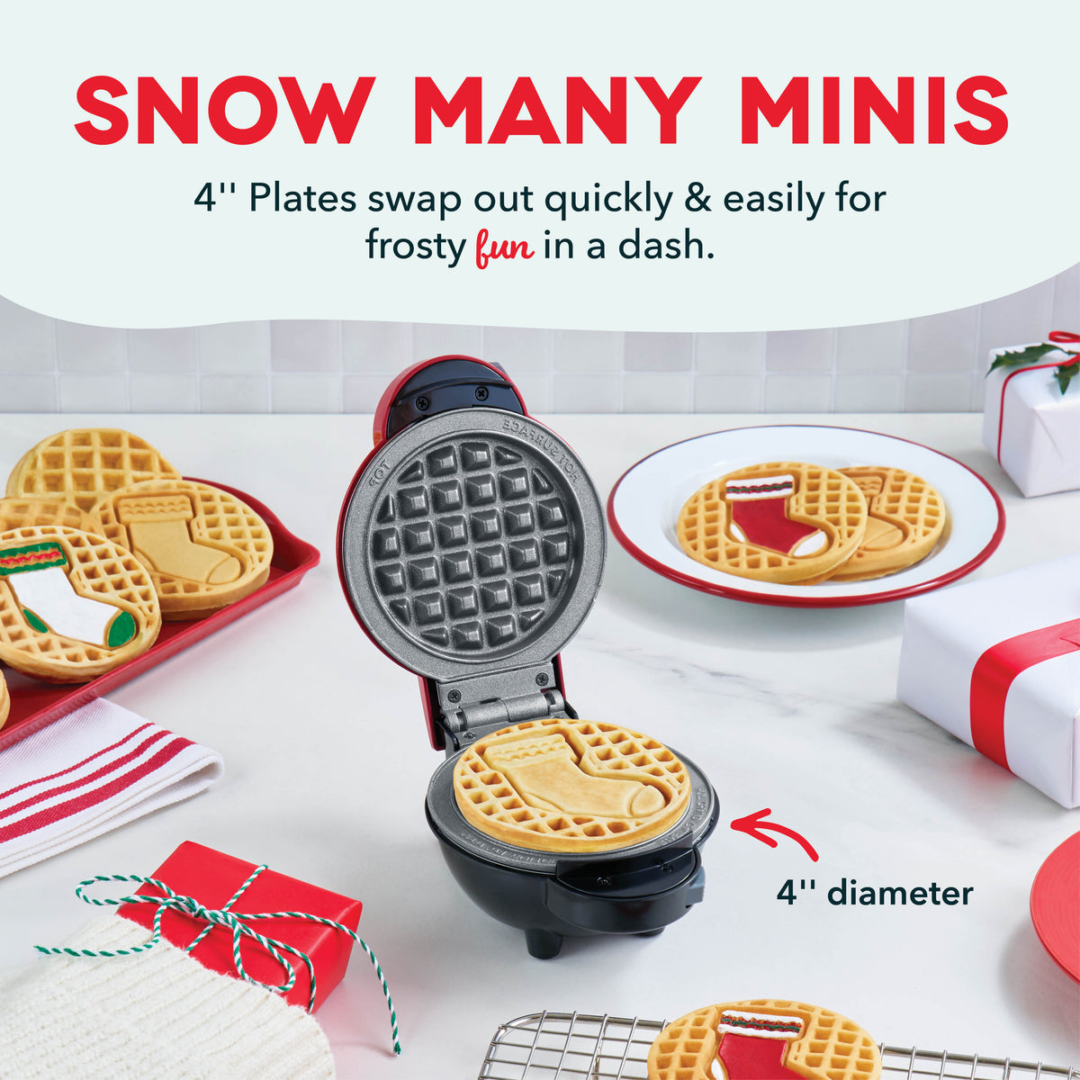 MultiMaker® Mini System: Removable Plate Sets mini makers Dash