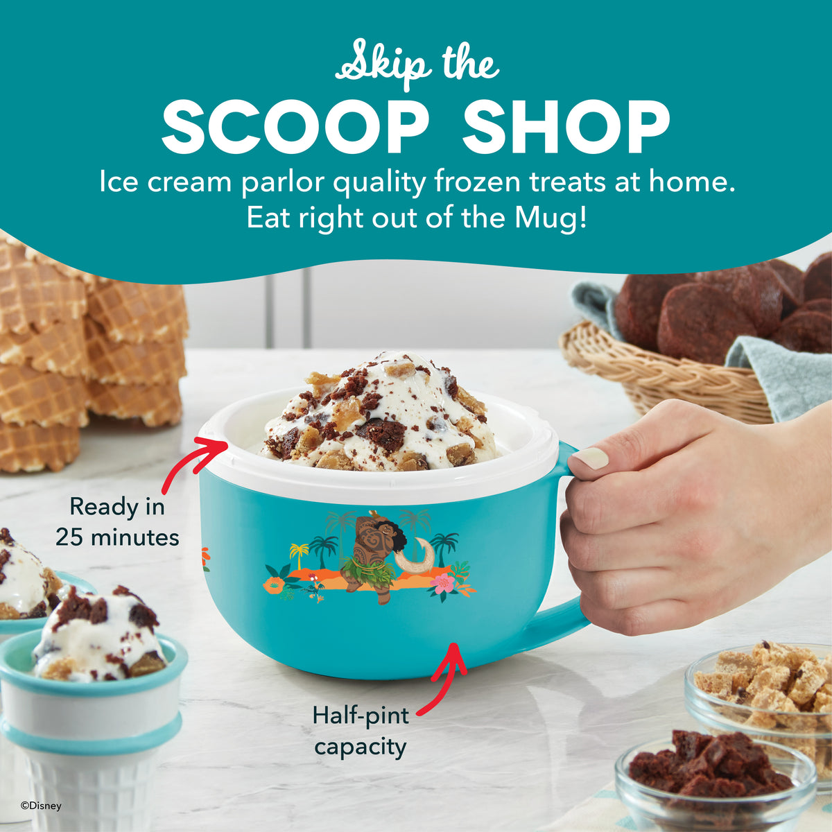 My Mug Ice Cream Maker Ice Cream Makers Disney | Dash
