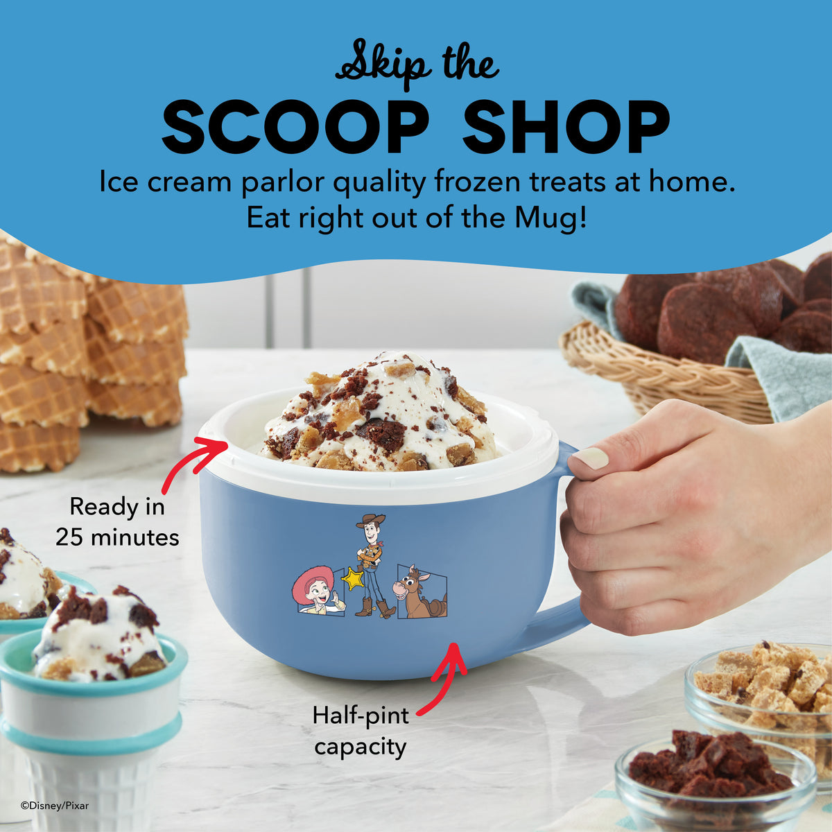 My Mug Ice Cream Maker Ice Cream Makers Disney | Dash