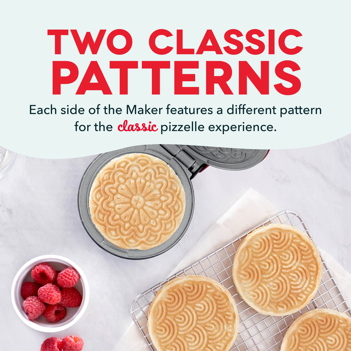Mini Pizzelle Maker mini makers Dash