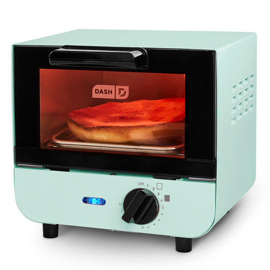 Mini Toaster Oven Toasters and Ovens Dash Aqua