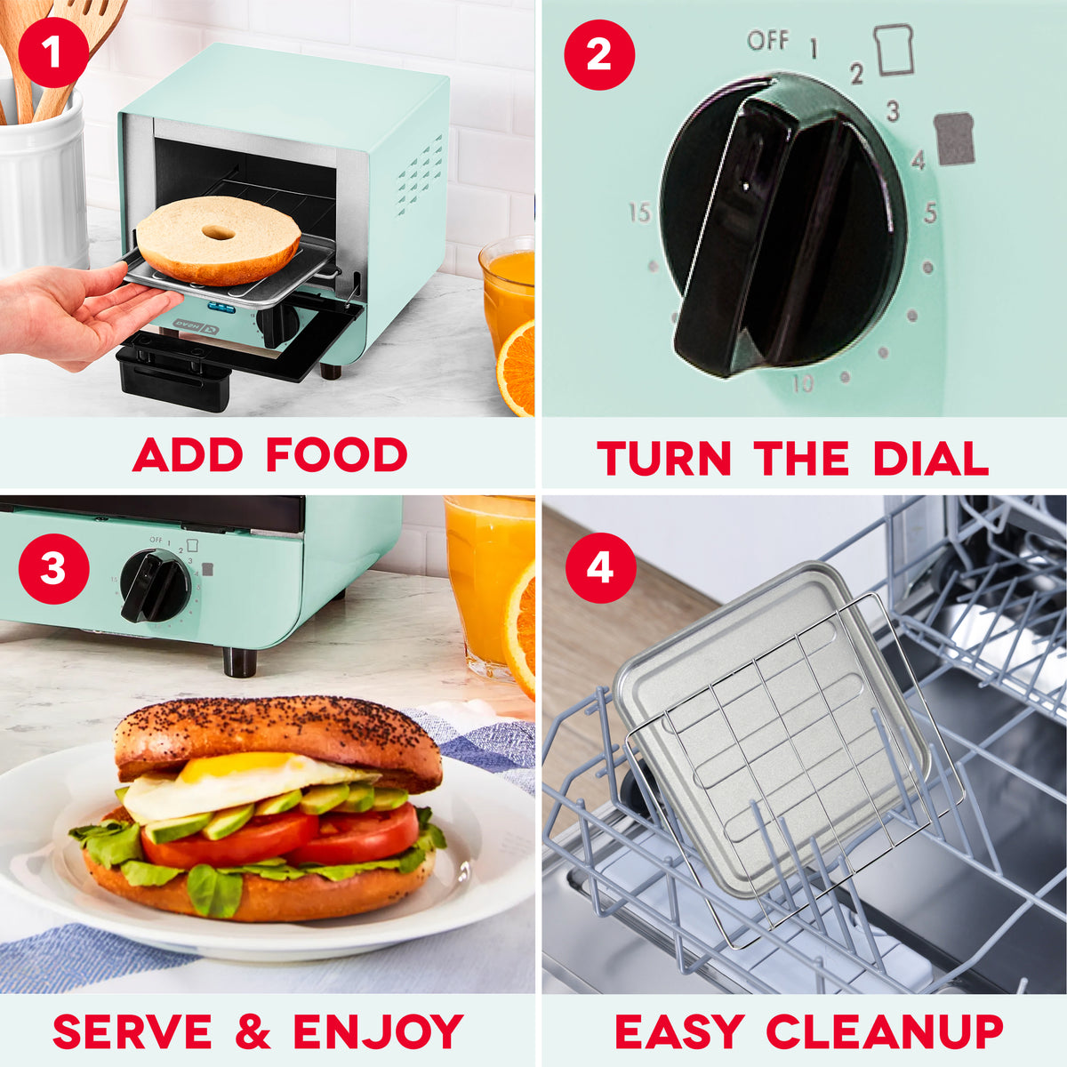 Mini Toaster Oven Toasters and Ovens Dash