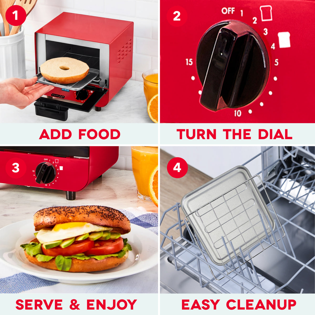 Mini Toaster Oven Toasters and Ovens Dash