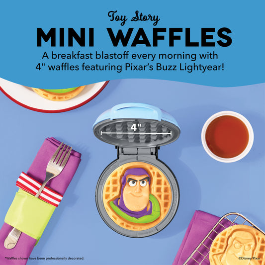 Buzz Lightyear Mini Waffle Maker mini makers Disney | Dash