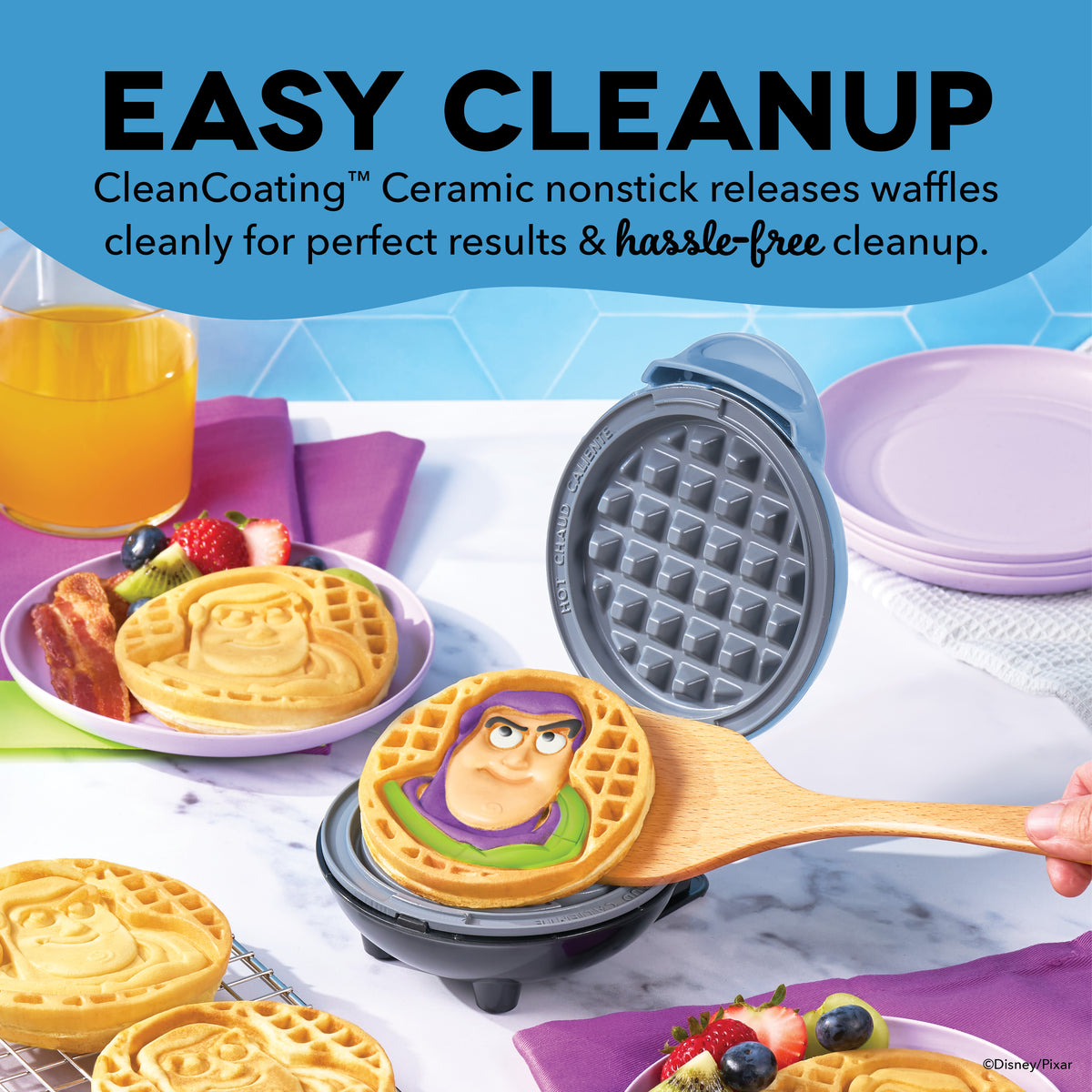 Buzz Lightyear Mini Waffle Maker mini makers Disney | Dash