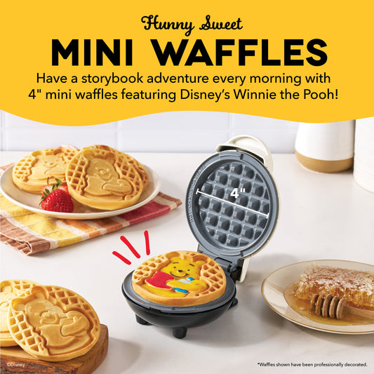 Winnie the Pooh Mini Waffle Maker mini makers Disney | Dash