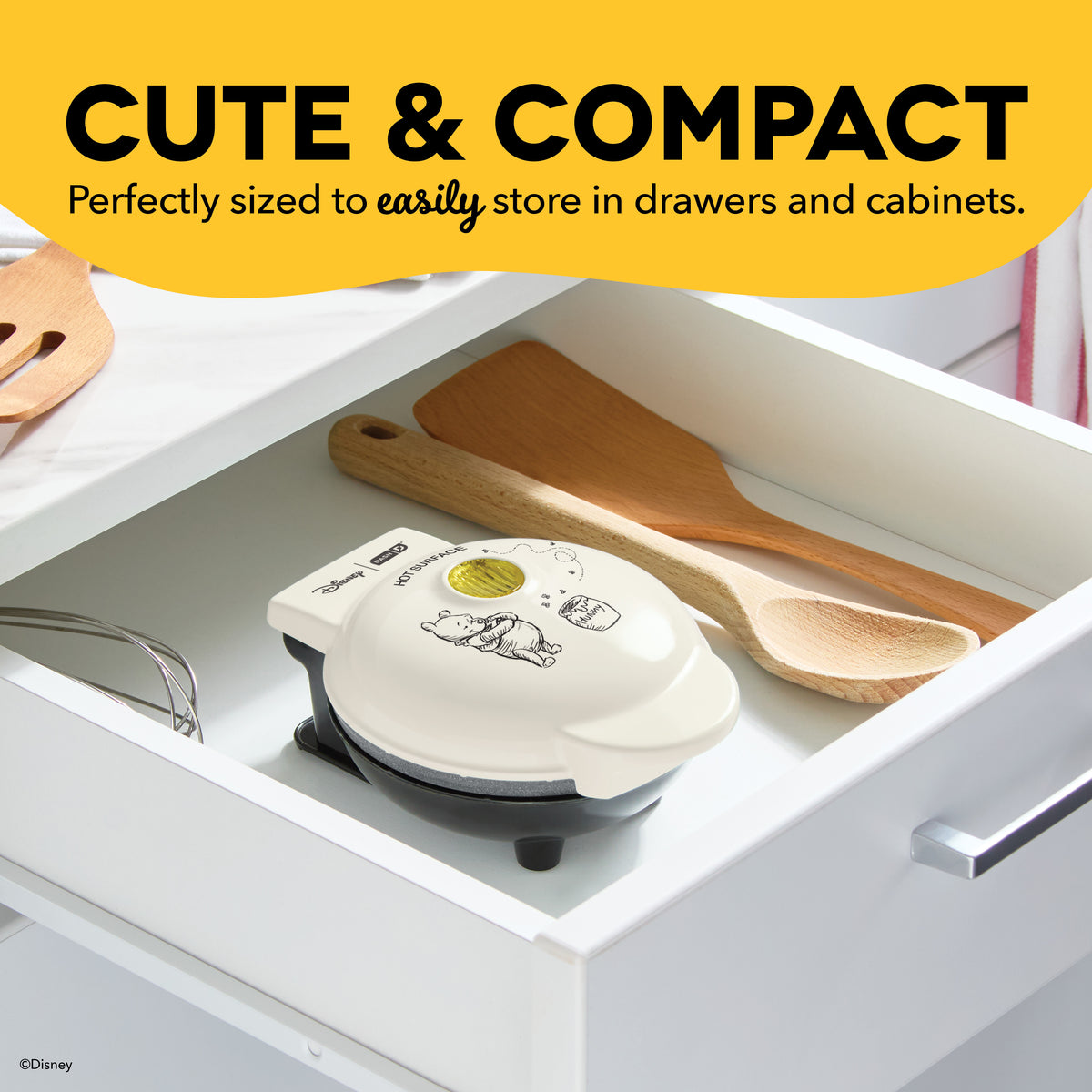 Winnie the Pooh Mini Waffle Maker mini makers Disney | Dash