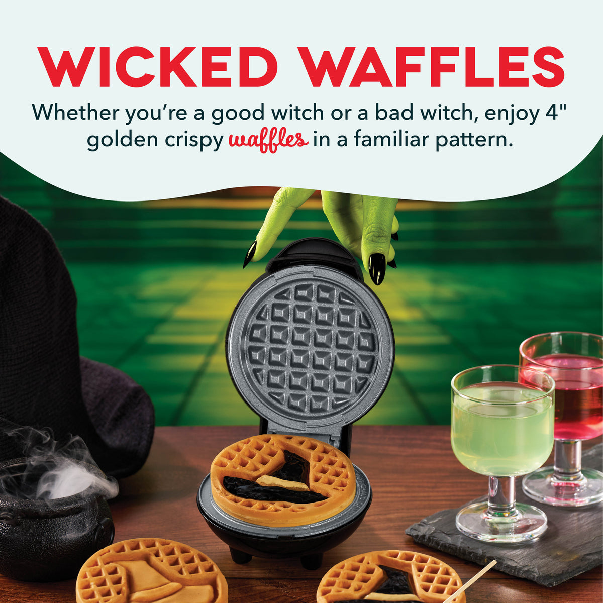 Witch Hat Mini Waffle Maker mini makers Dash