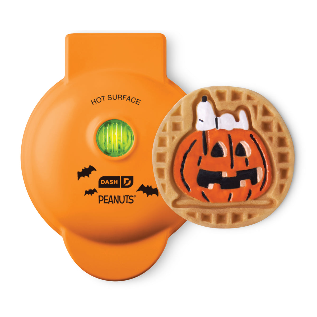 Peanuts® x Dash Snoopy Jack-o-Lantern Mini Waffle Maker mini makers Dash