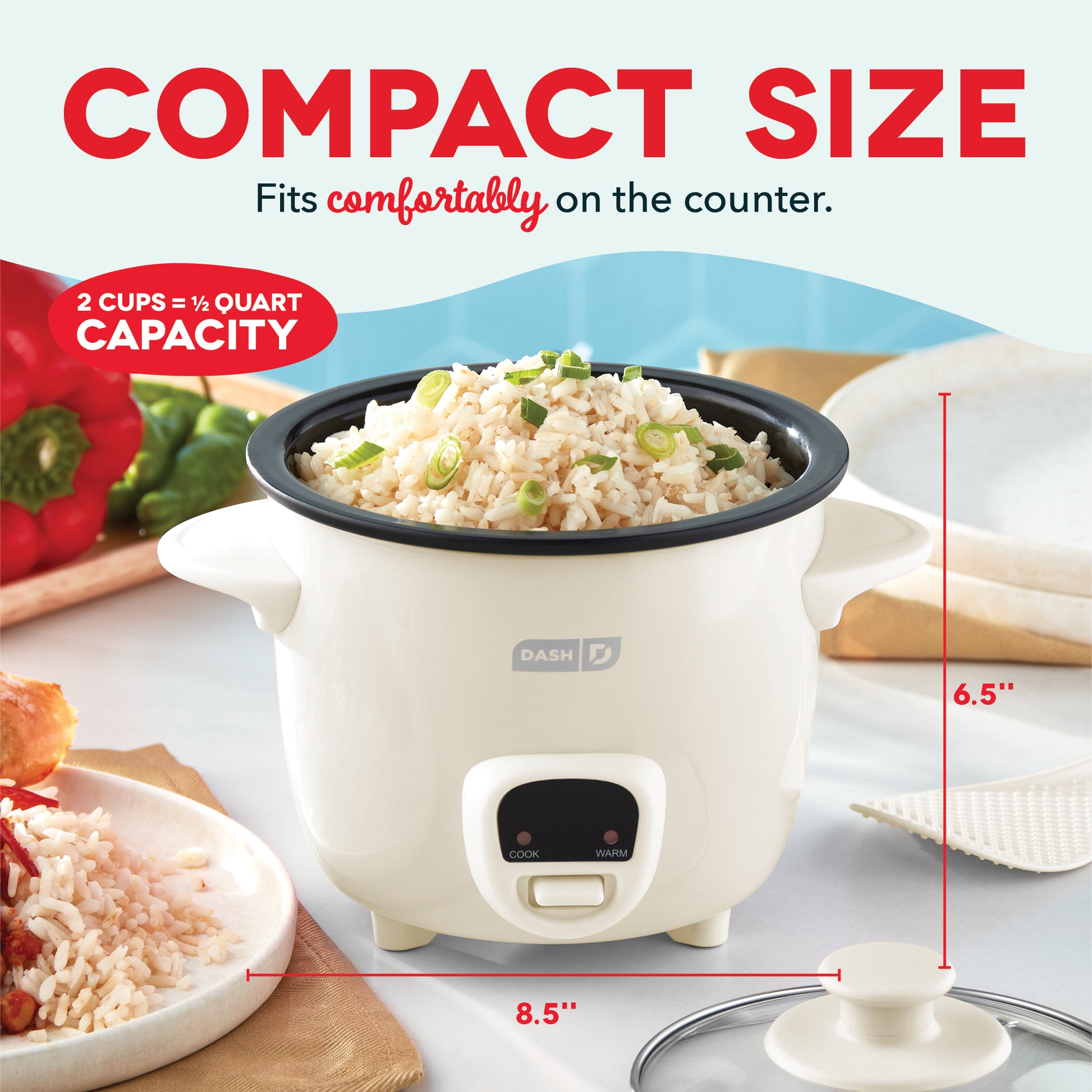 Mini Rice Cooker with Keep Warm Rice Cookers Dash   