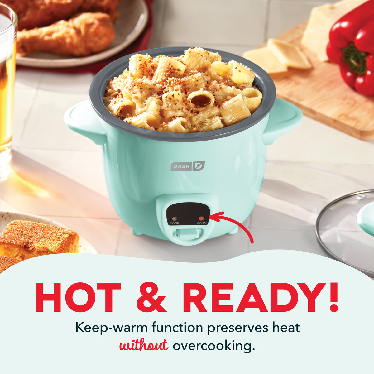 Mini Rice Cooker with Keep Warm Rice Cookers Dash