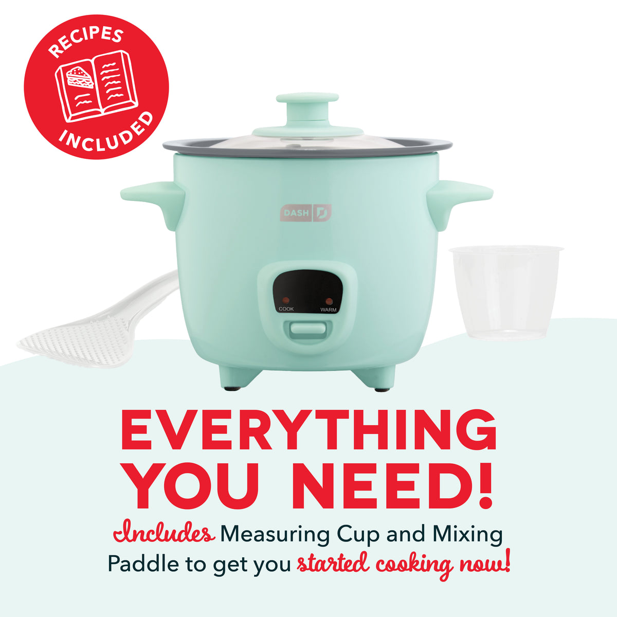 Mini Rice Cooker with Keep Warm Rice Cookers Dash