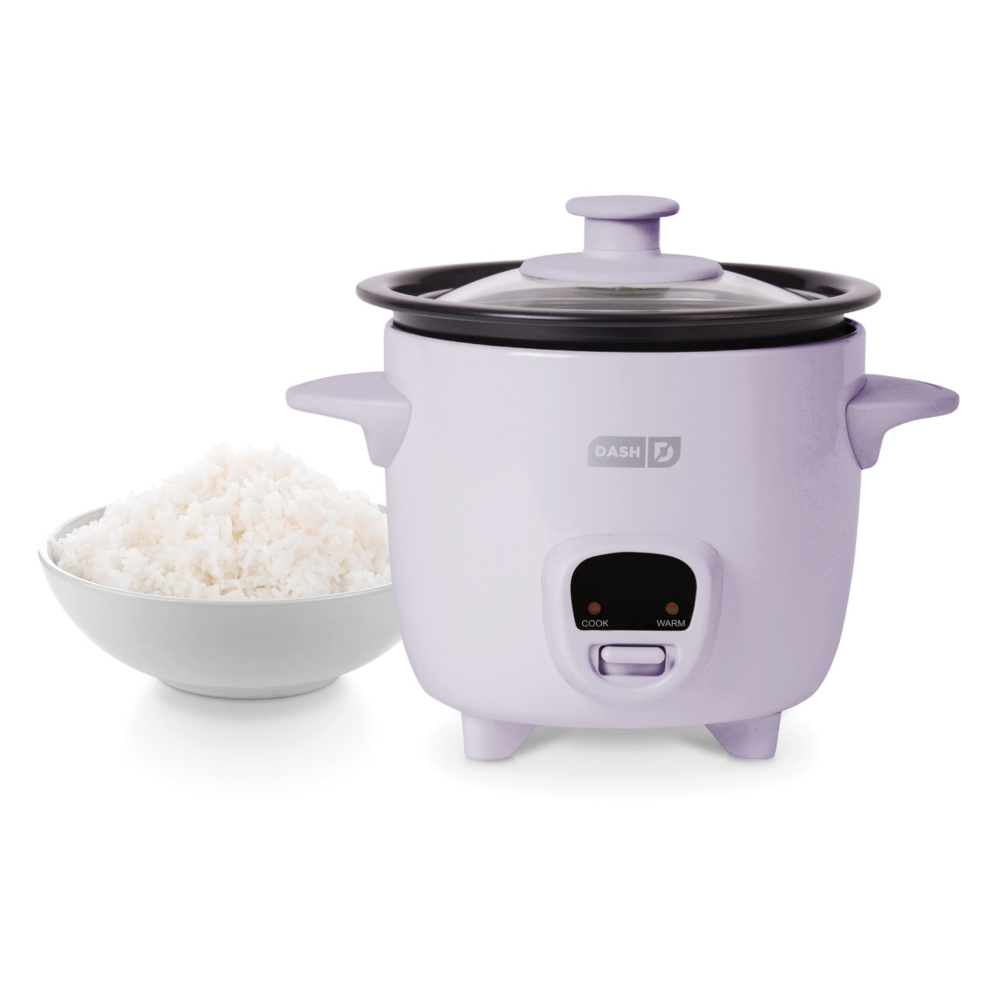 Mini Rice Cooker with Keep Warm Rice Cookers Dash Lavender  