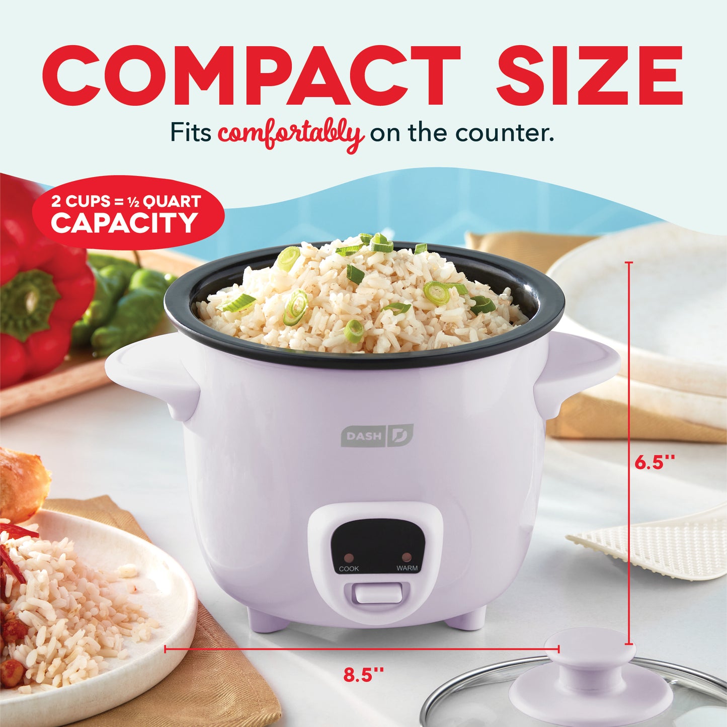 Mini Rice Cooker with Keep Warm Rice Cookers Dash   